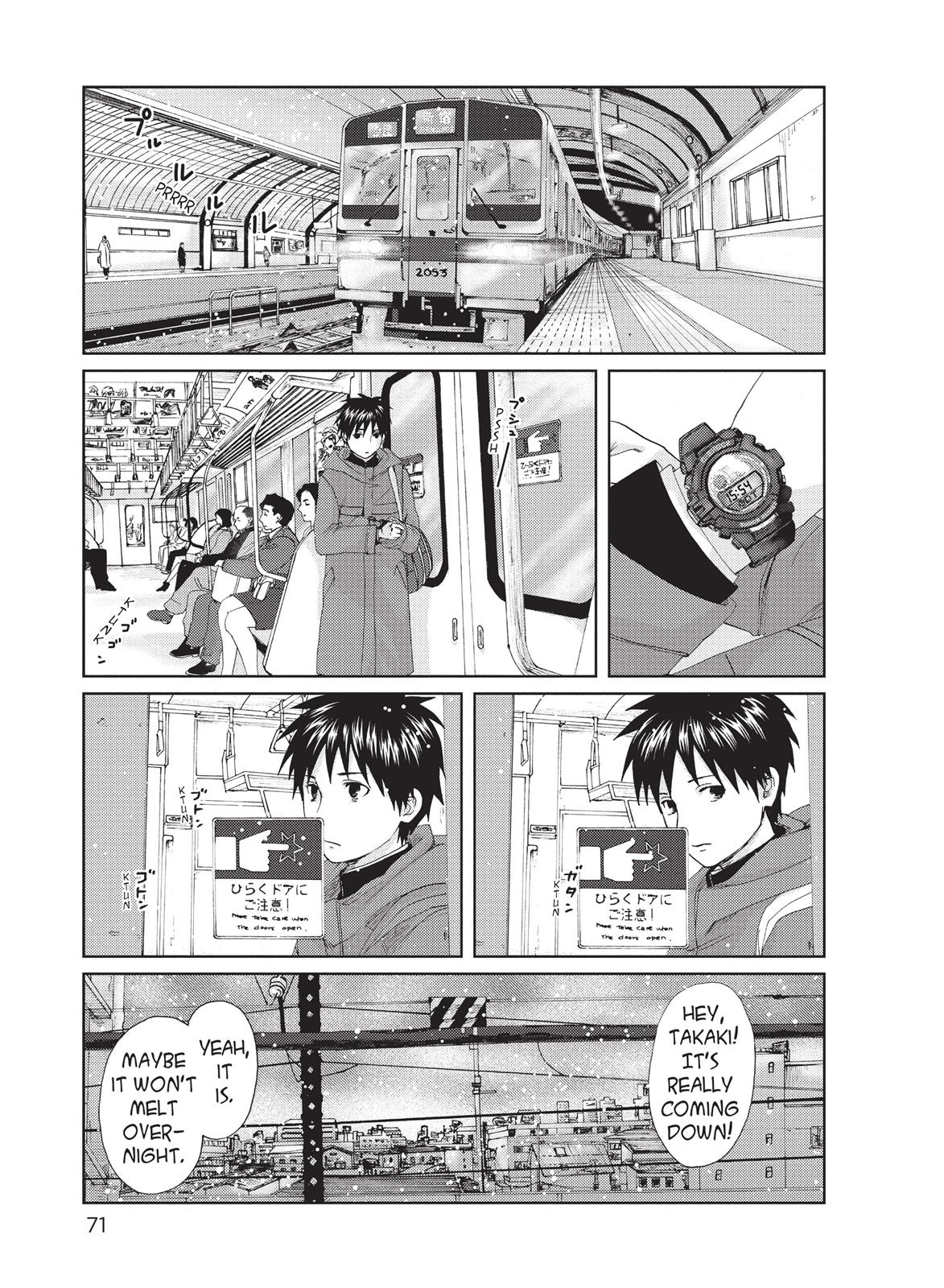 Read 5 Centimeters per Second EN Manga Online