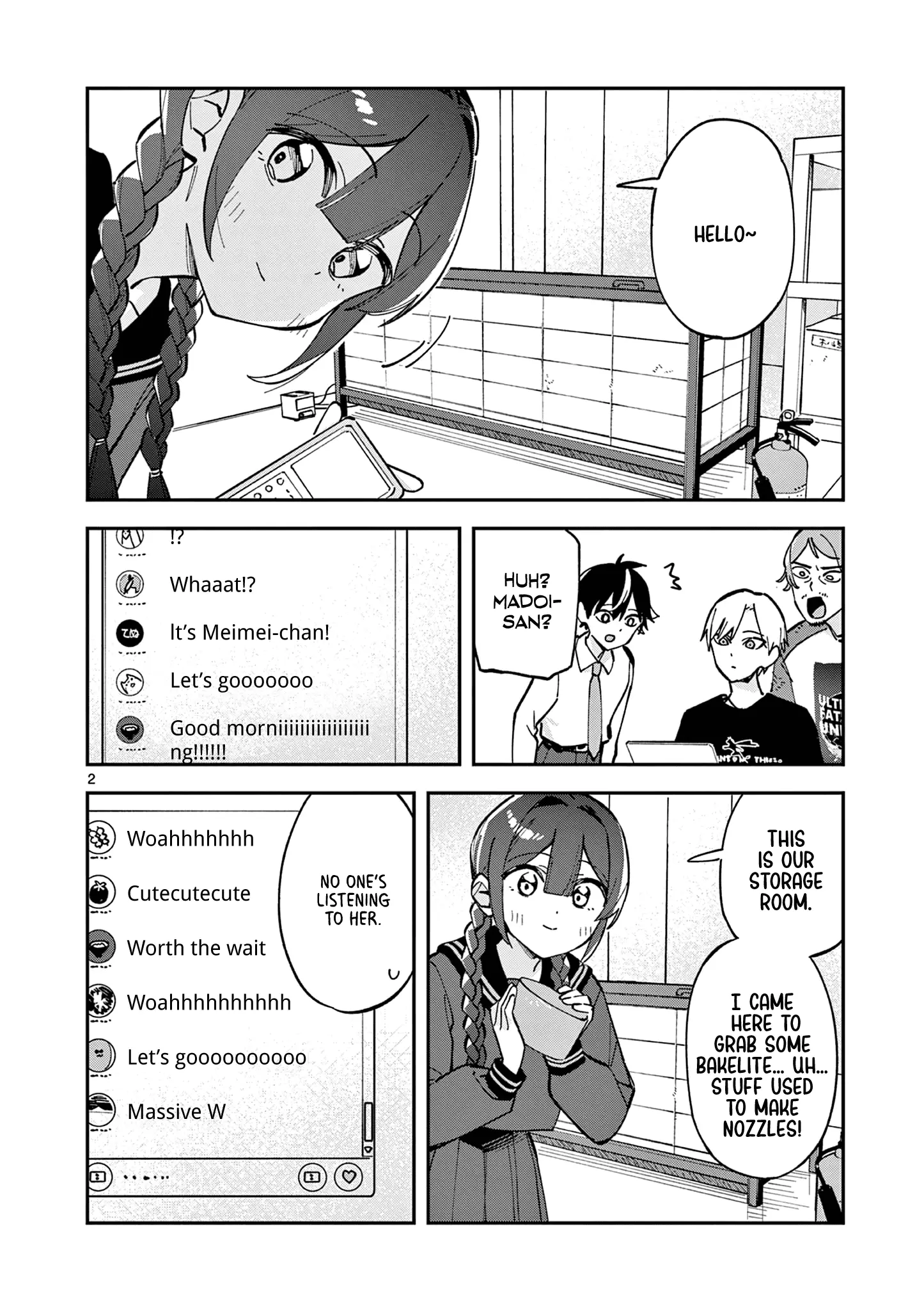 Read After School, We Wander in Space EN Manga Online