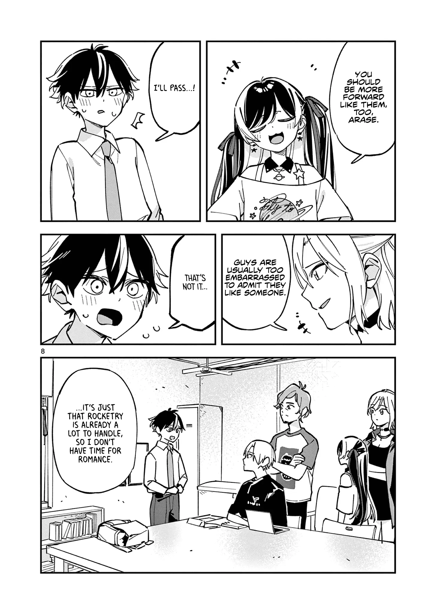 Read After School, We Wander in Space EN Manga Online