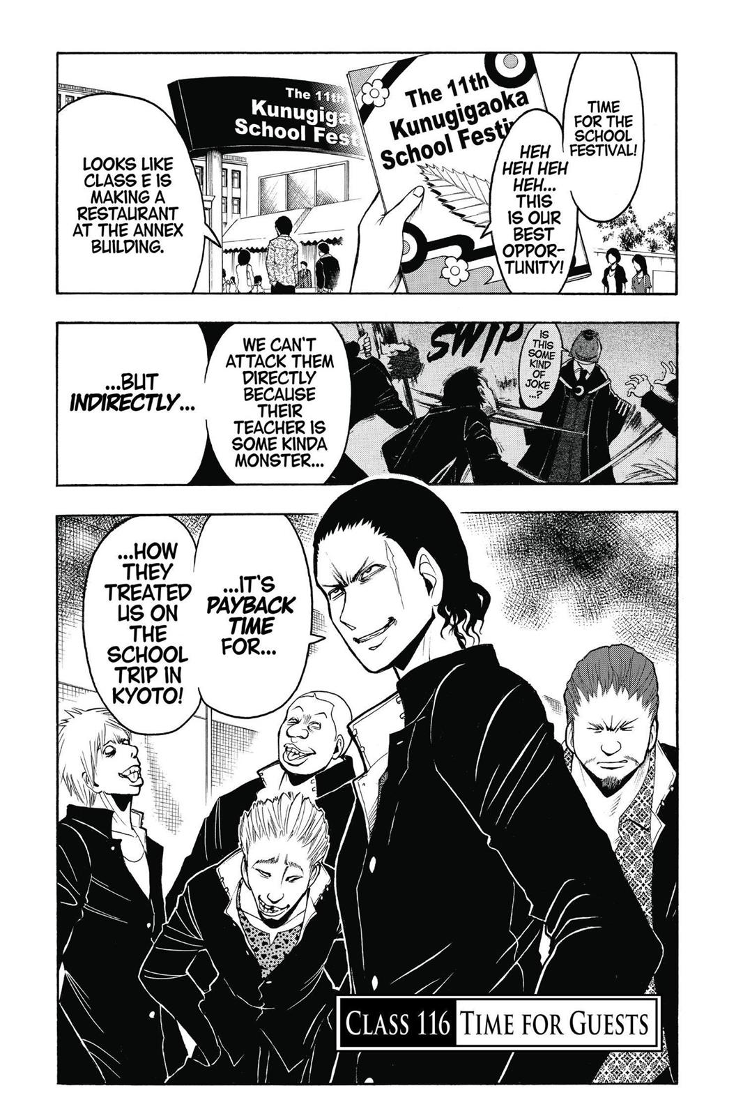 Read Assassination Classroom EN Manga Online