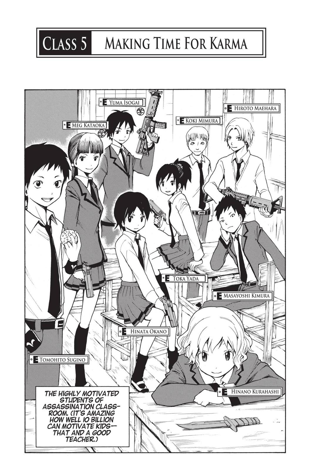 Read Assassination Classroom EN Manga Online