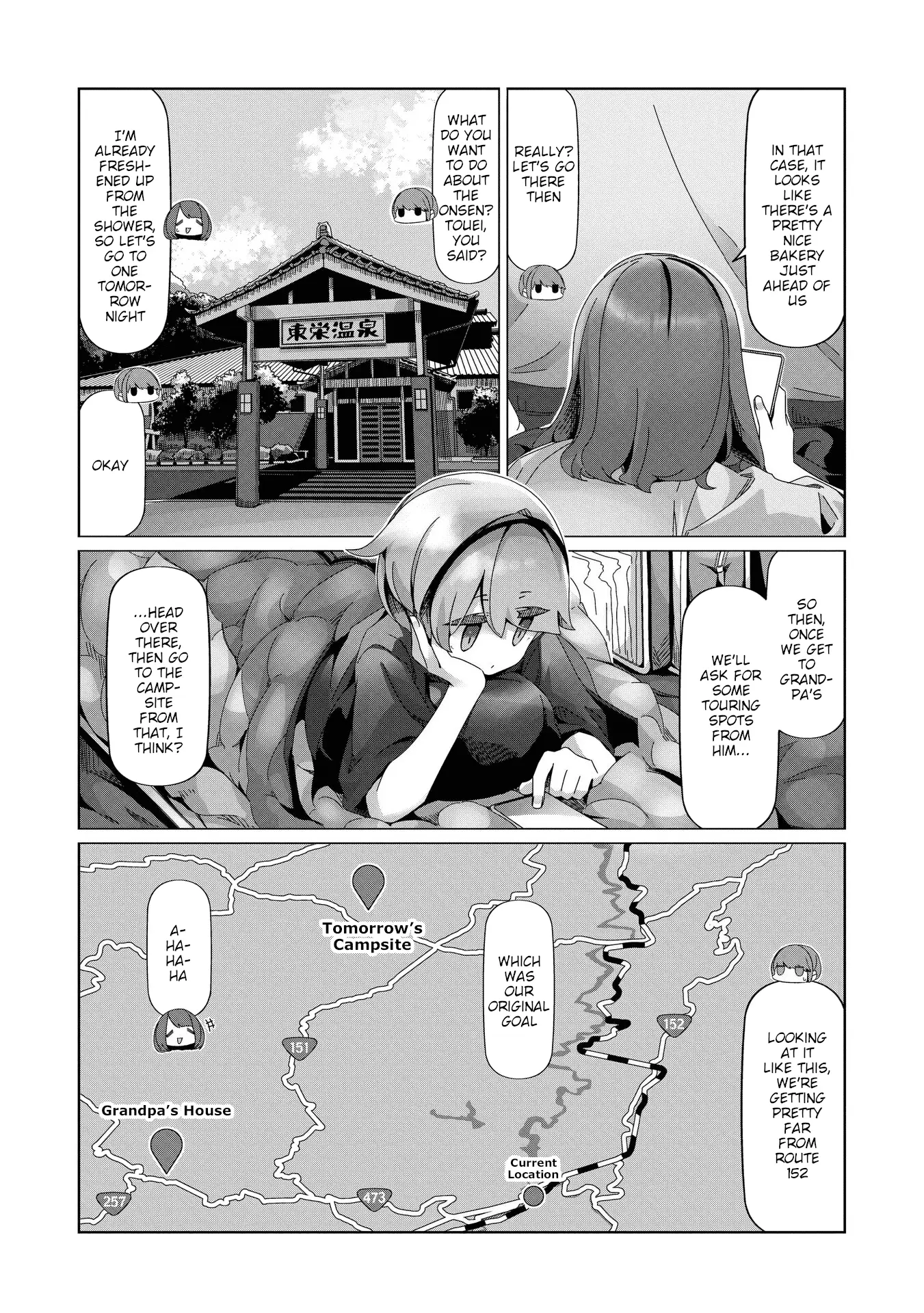 Read Laid-Back Camp EN Manga Online