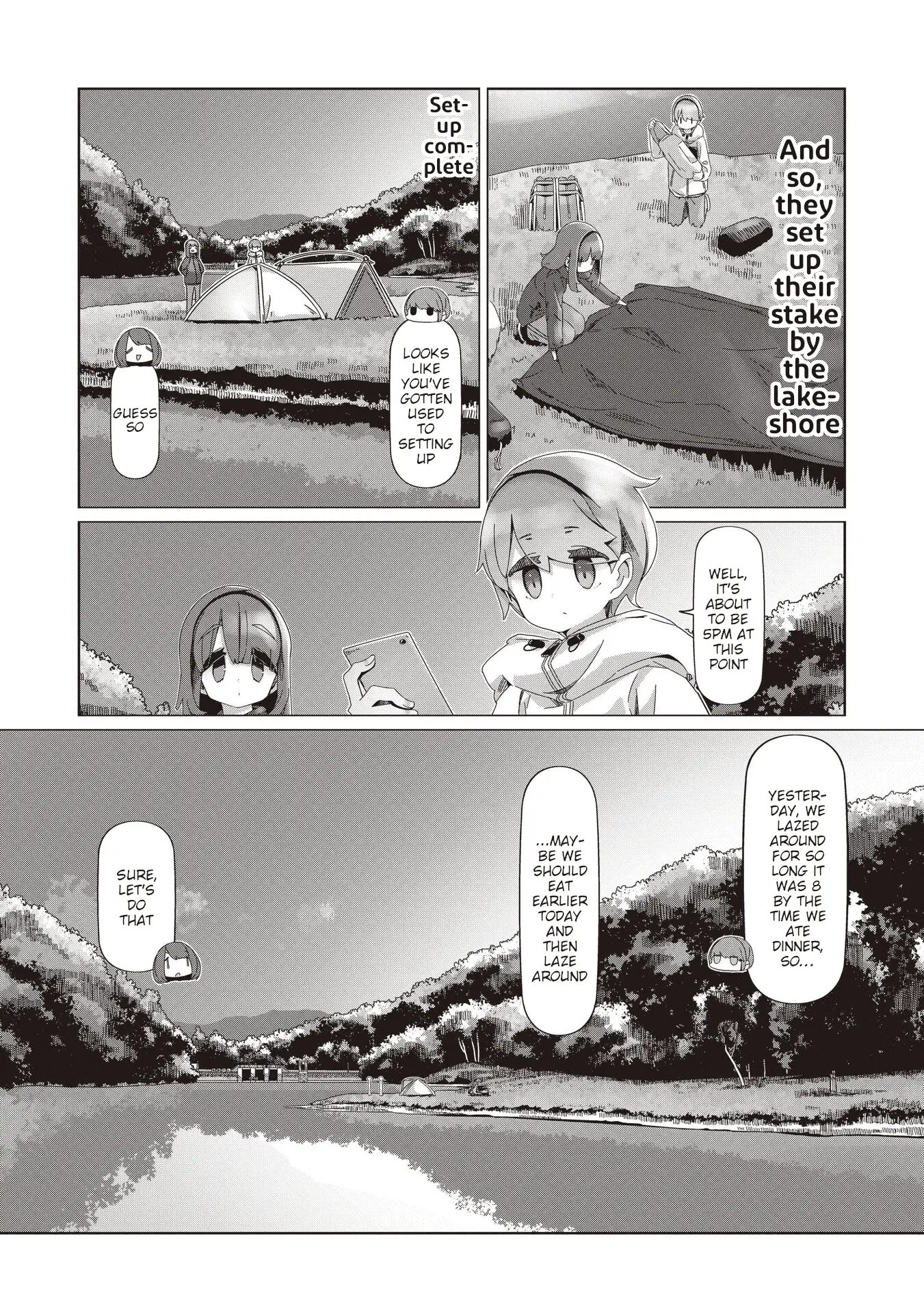 Read Laid-Back Camp EN Manga Online