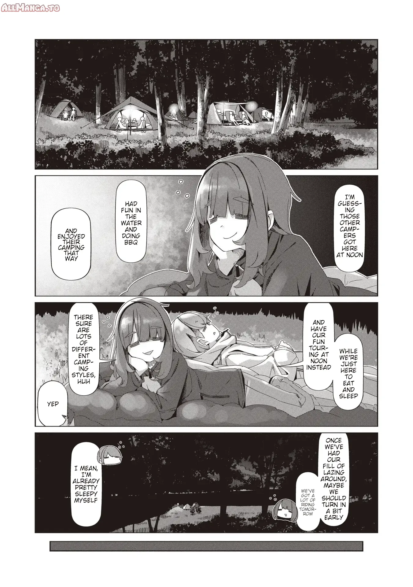Read Laid-Back Camp EN Manga Online