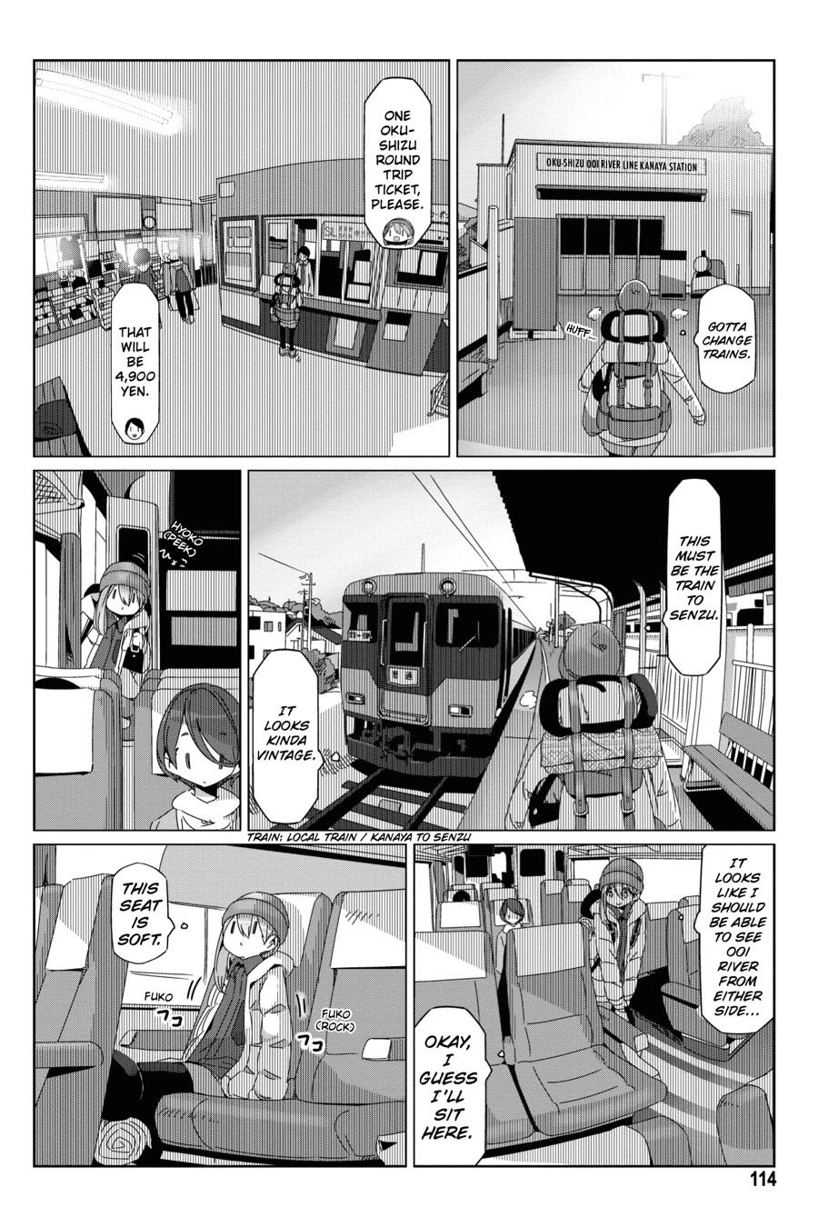 Read Laid-Back Camp EN Manga Online