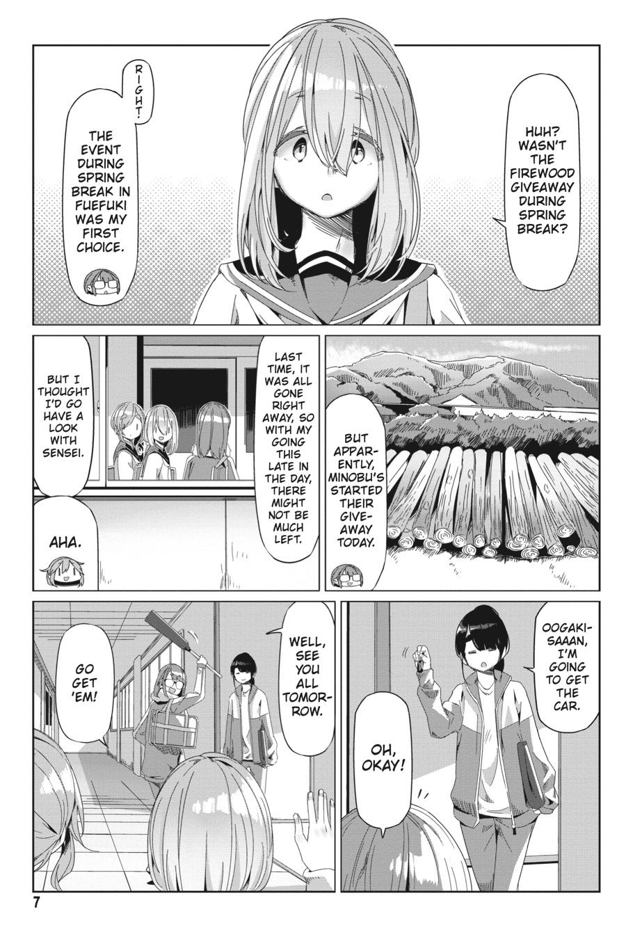 Read Laid-Back Camp EN Manga Online