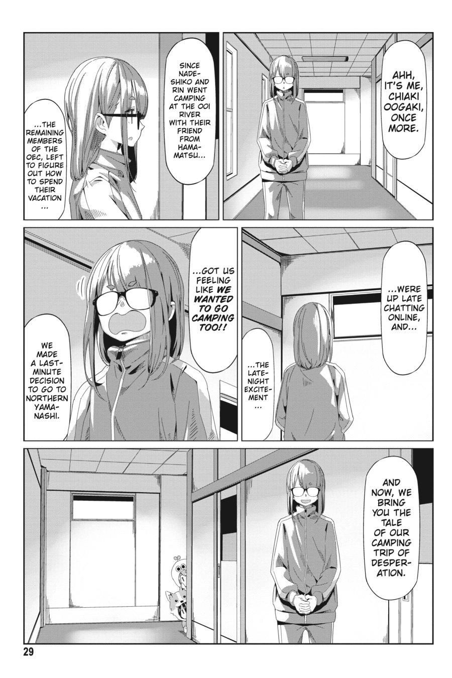 Read Laid-Back Camp EN Manga Online