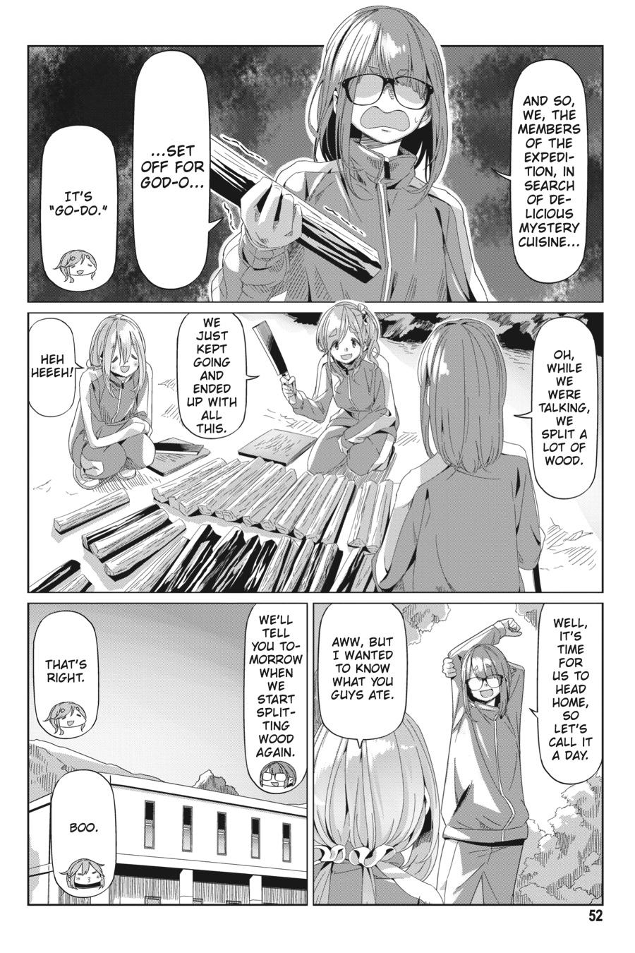 Read Laid-Back Camp EN Manga Online