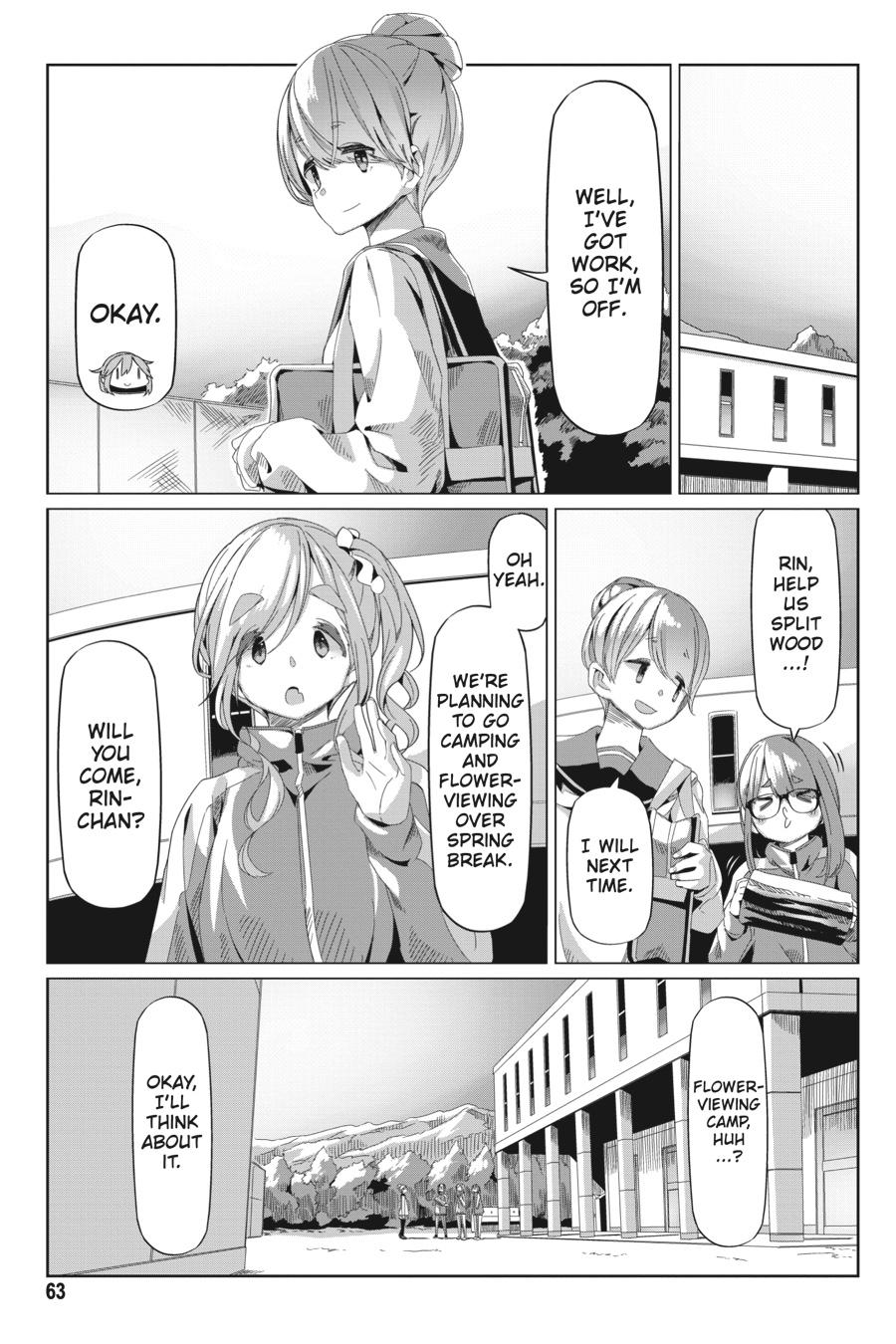Read Laid-Back Camp EN Manga Online