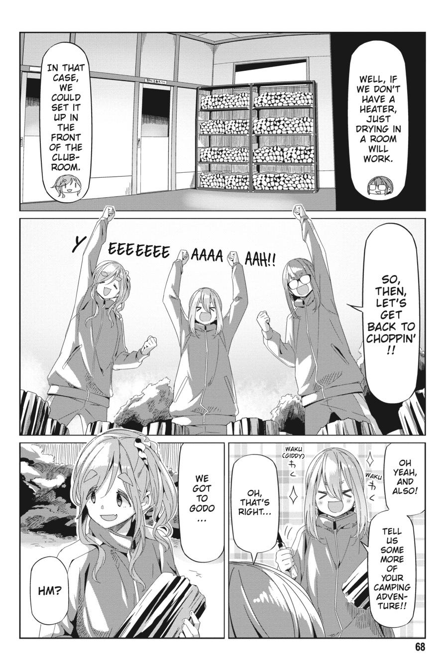 Read Laid-Back Camp EN Manga Online