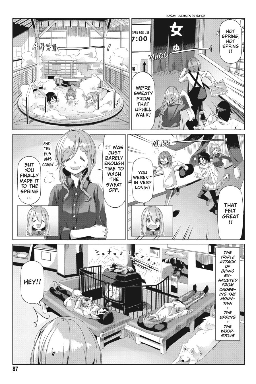Read Laid-Back Camp EN Manga Online