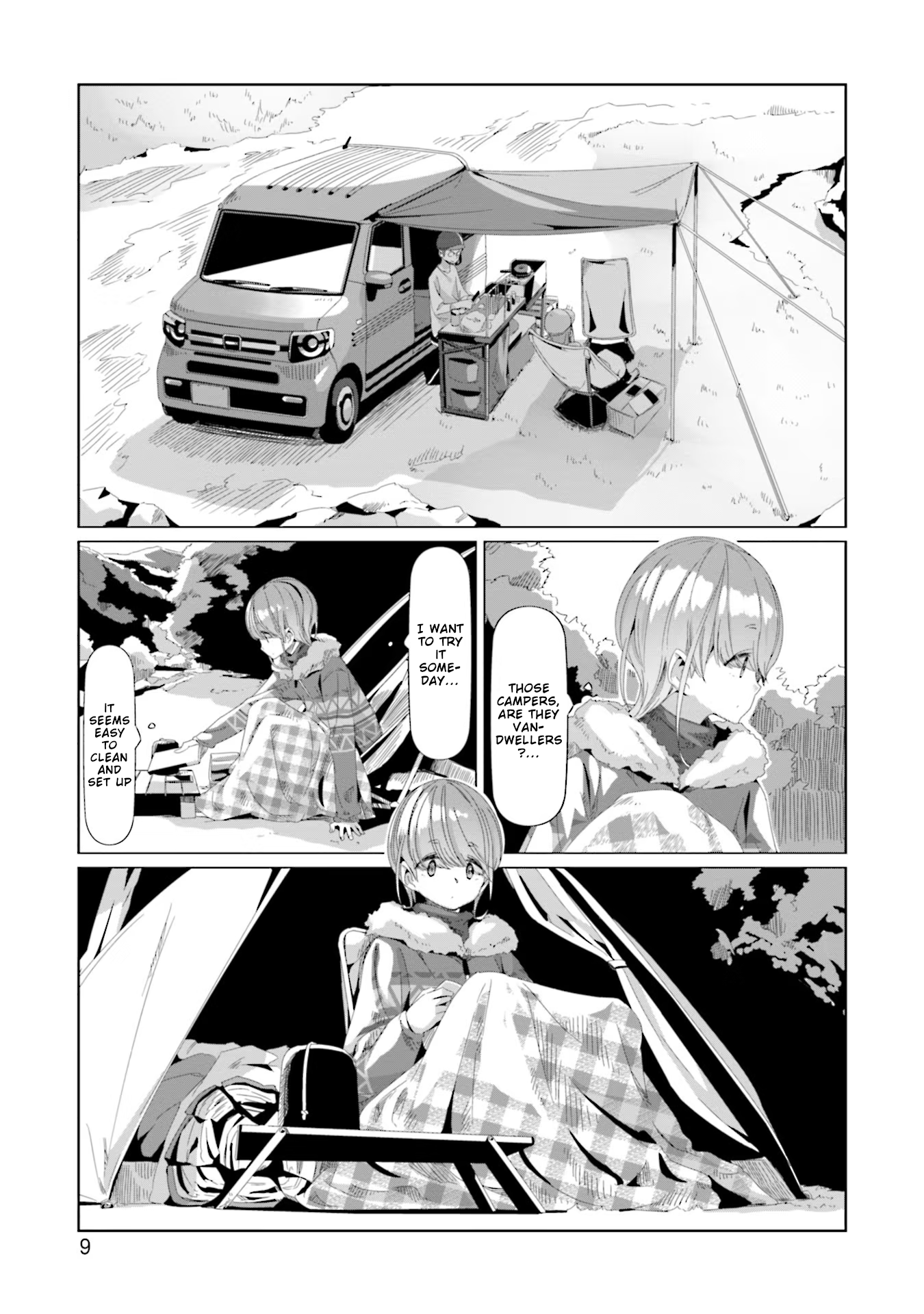 Read Laid-Back Camp EN Manga Online