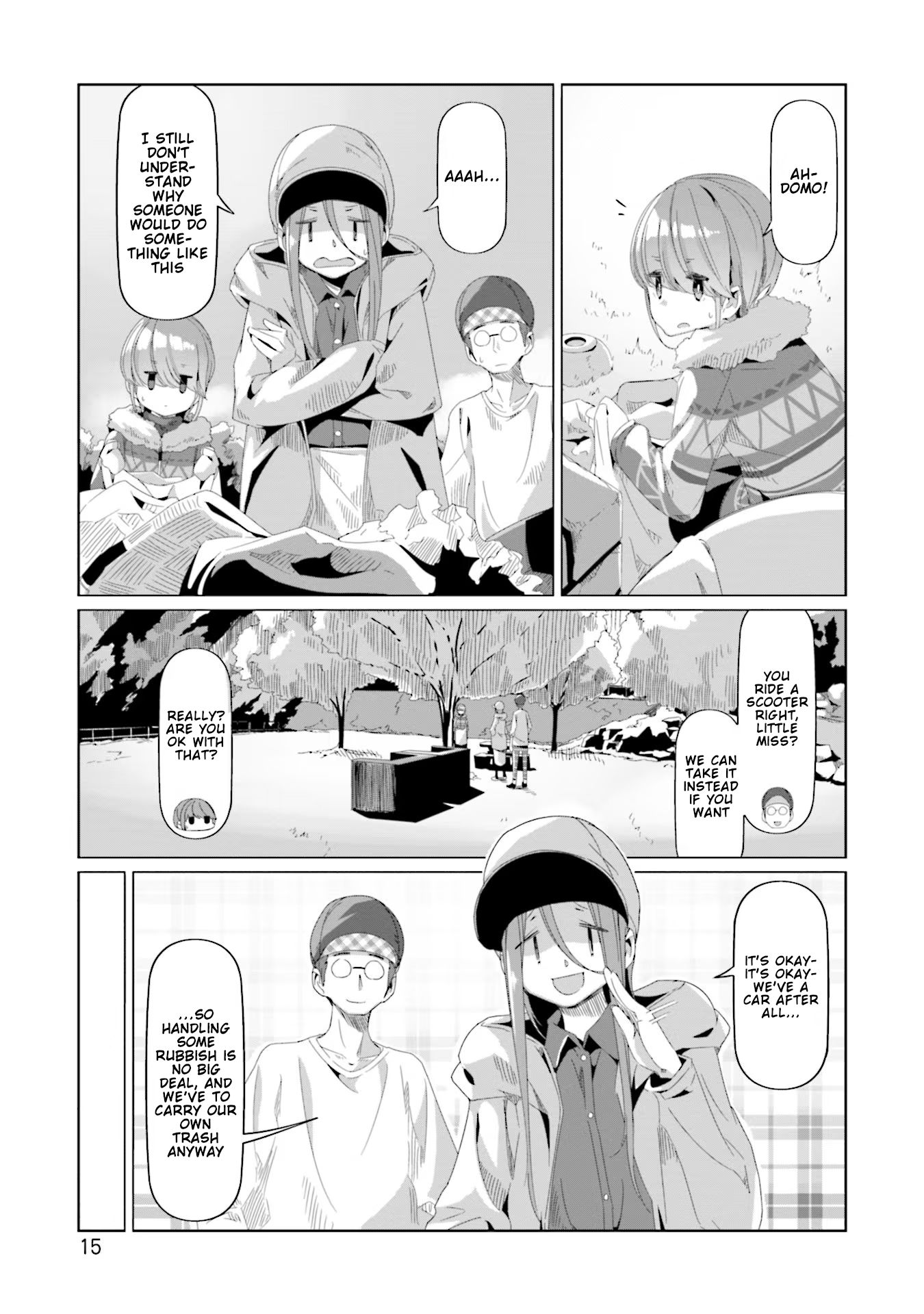 Read Laid-Back Camp EN Manga Online