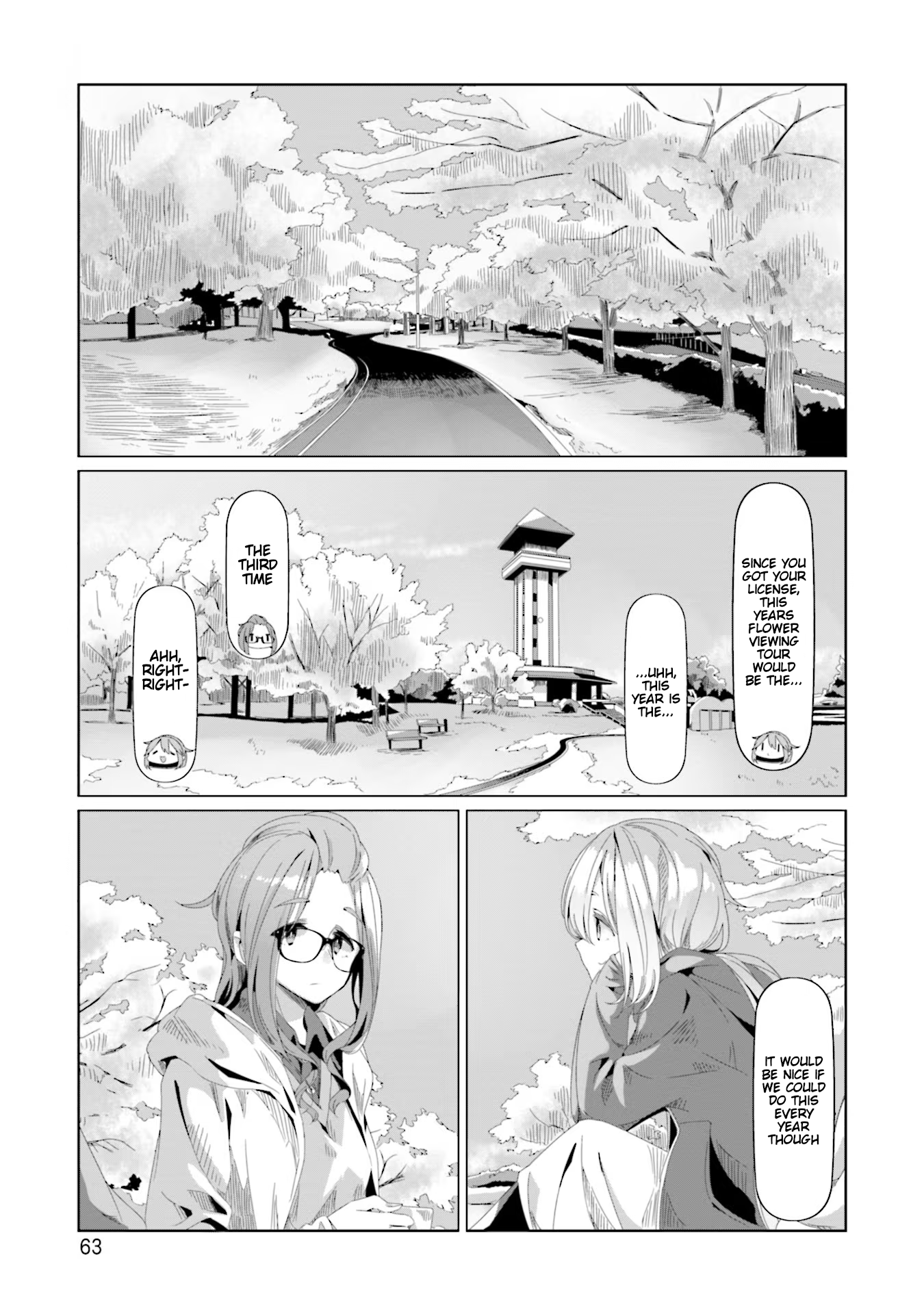 Read Laid-Back Camp EN Manga Online