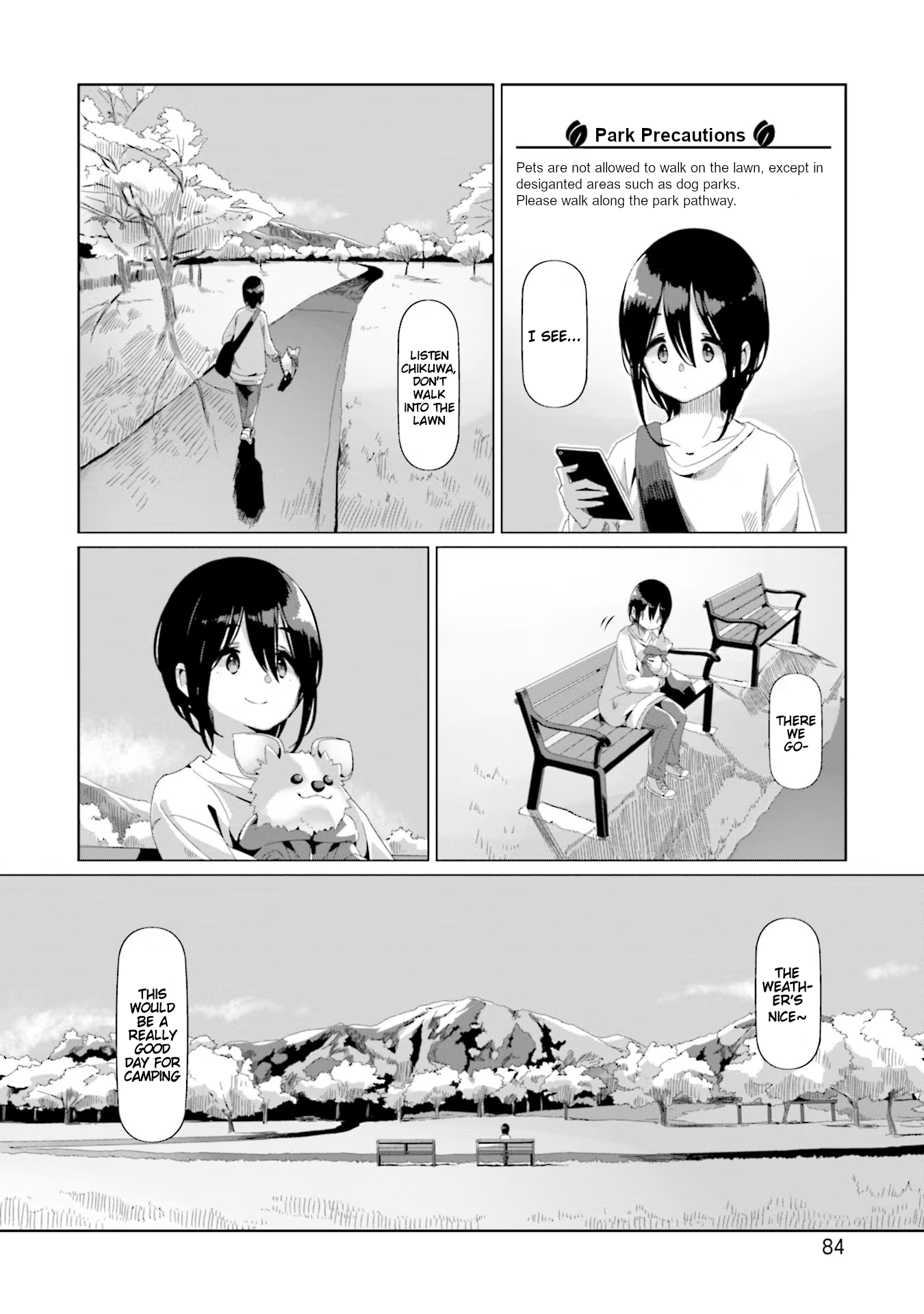 Read Laid-Back Camp EN Manga Online