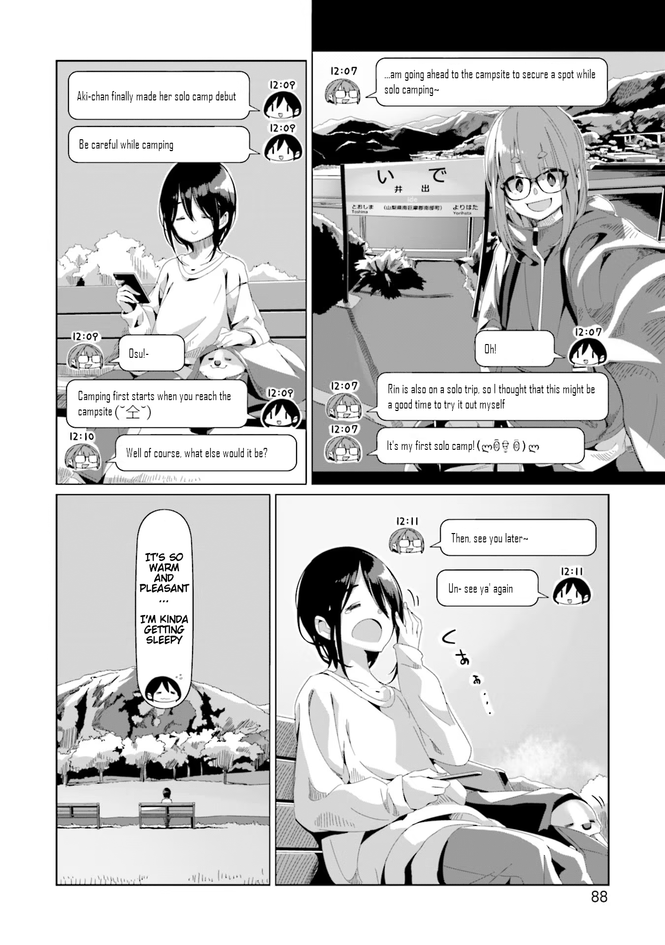 Read Laid-Back Camp EN Manga Online