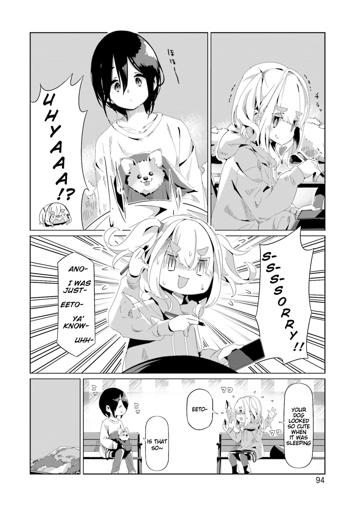 Read Laid-Back Camp EN Manga Online