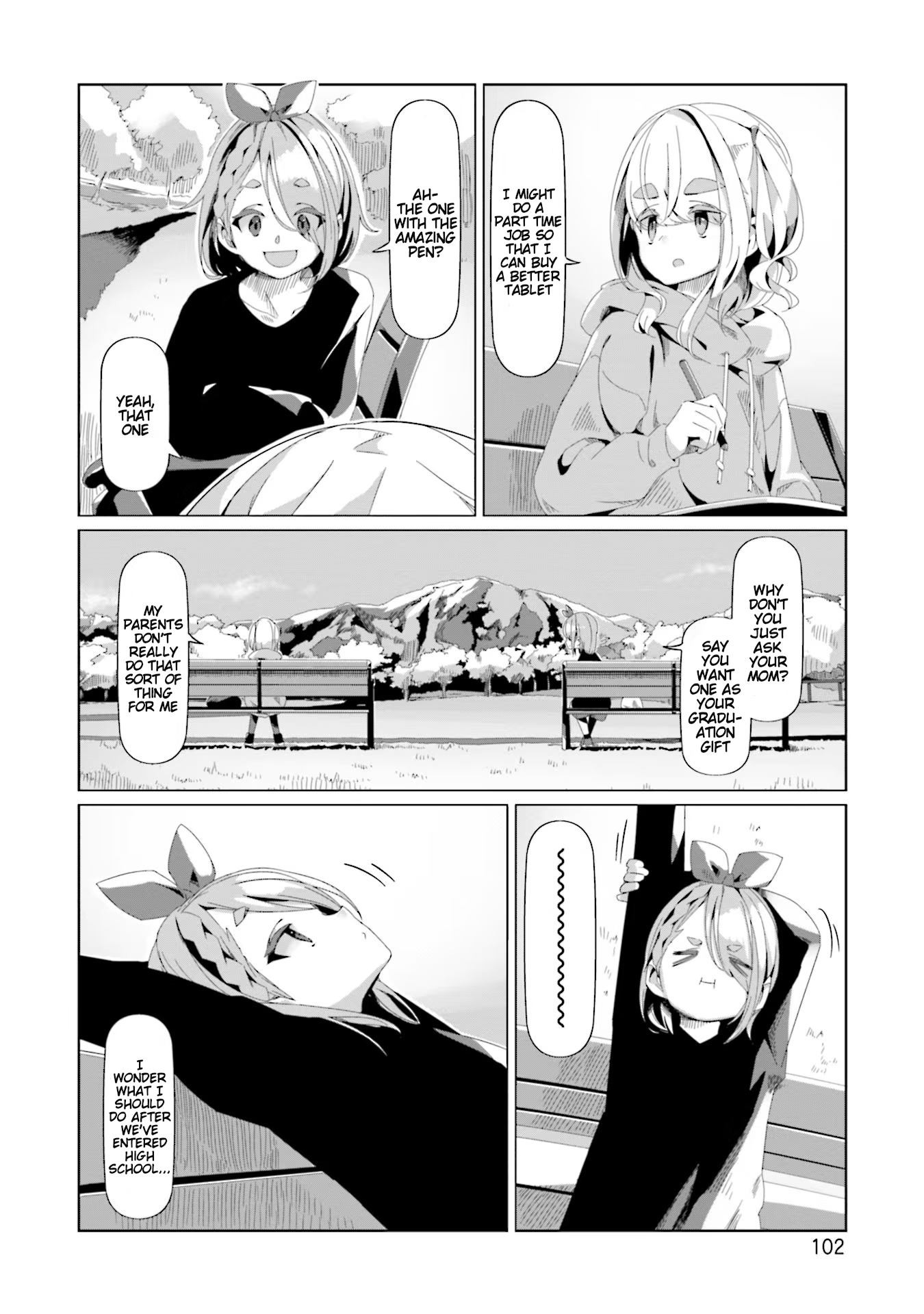 Read Laid-Back Camp EN Manga Online