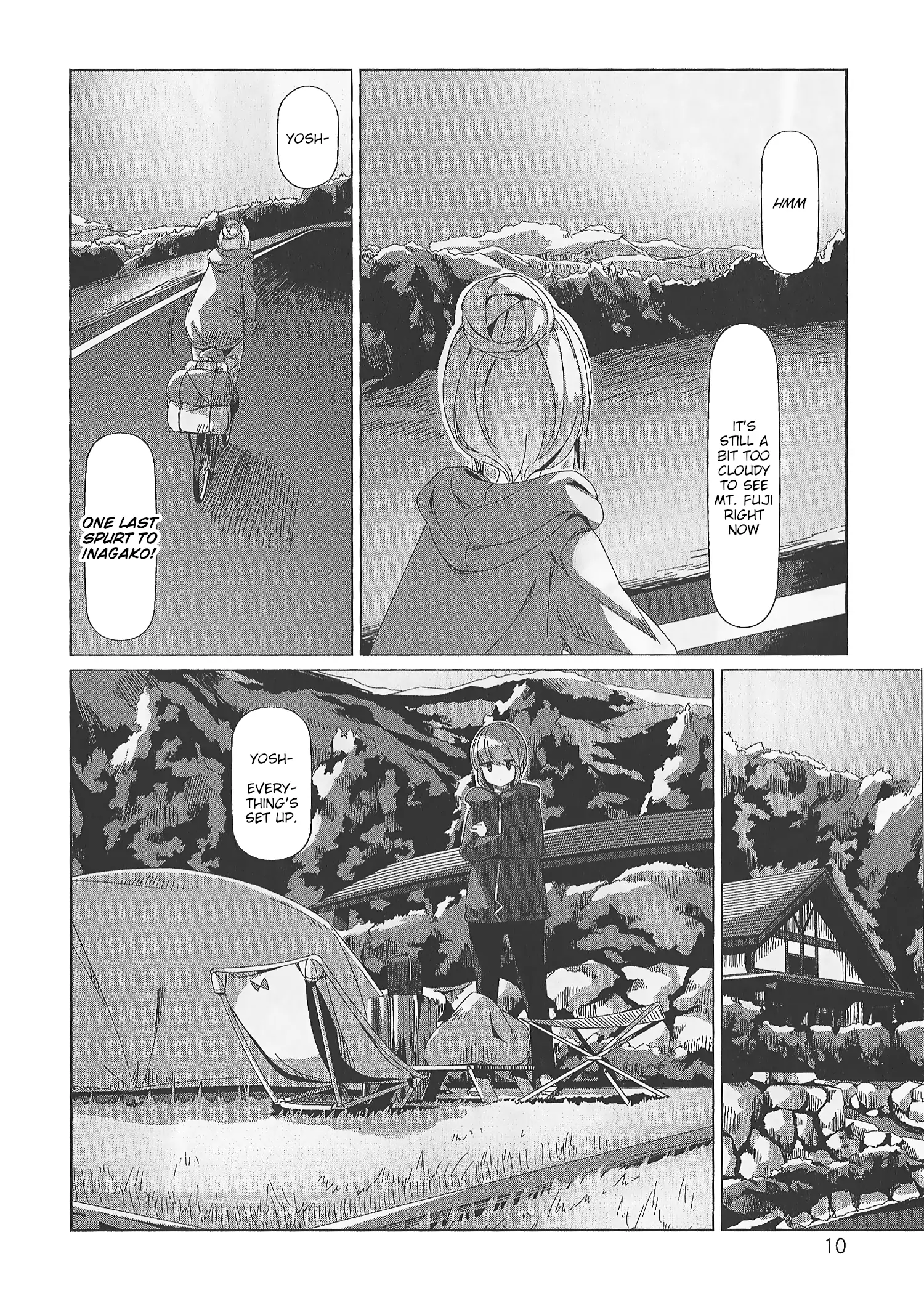 Read Laid-Back Camp EN Manga Online