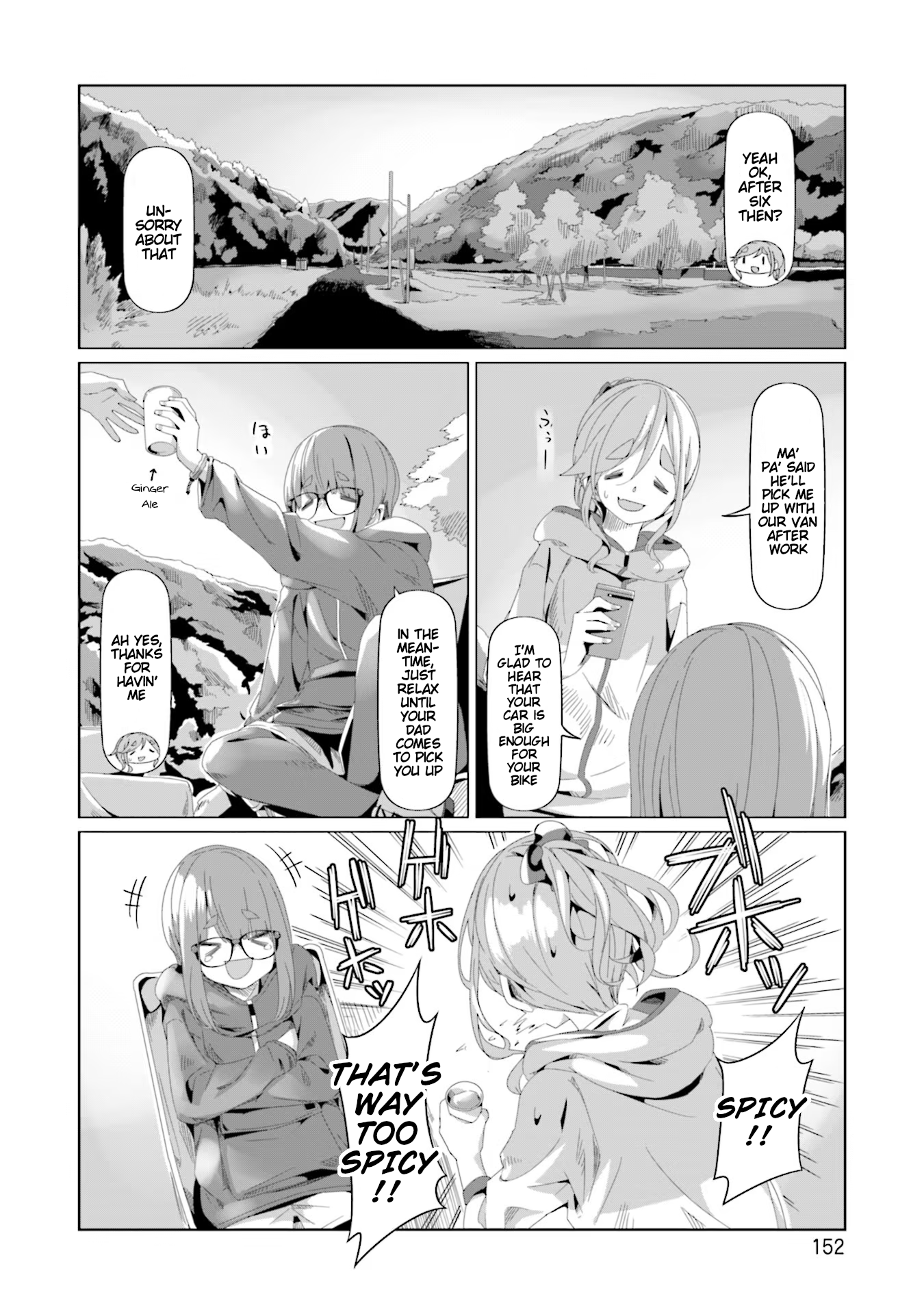 Read Laid-Back Camp EN Manga Online
