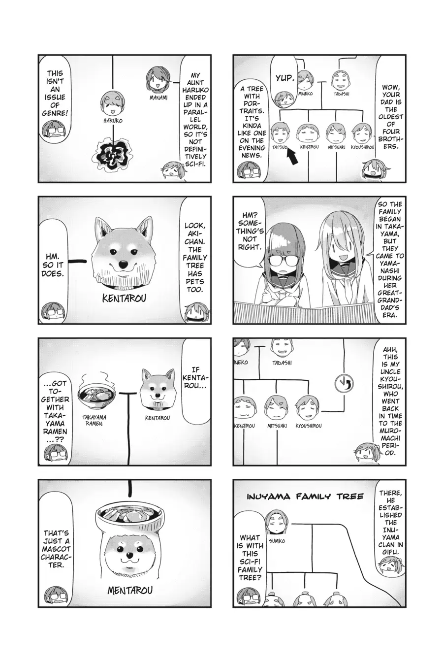 Read Laid-Back Camp EN Manga Online