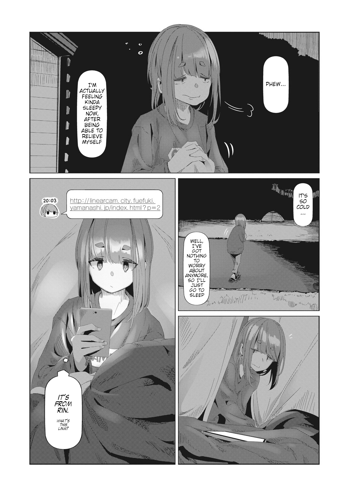 Read Laid-Back Camp EN Manga Online