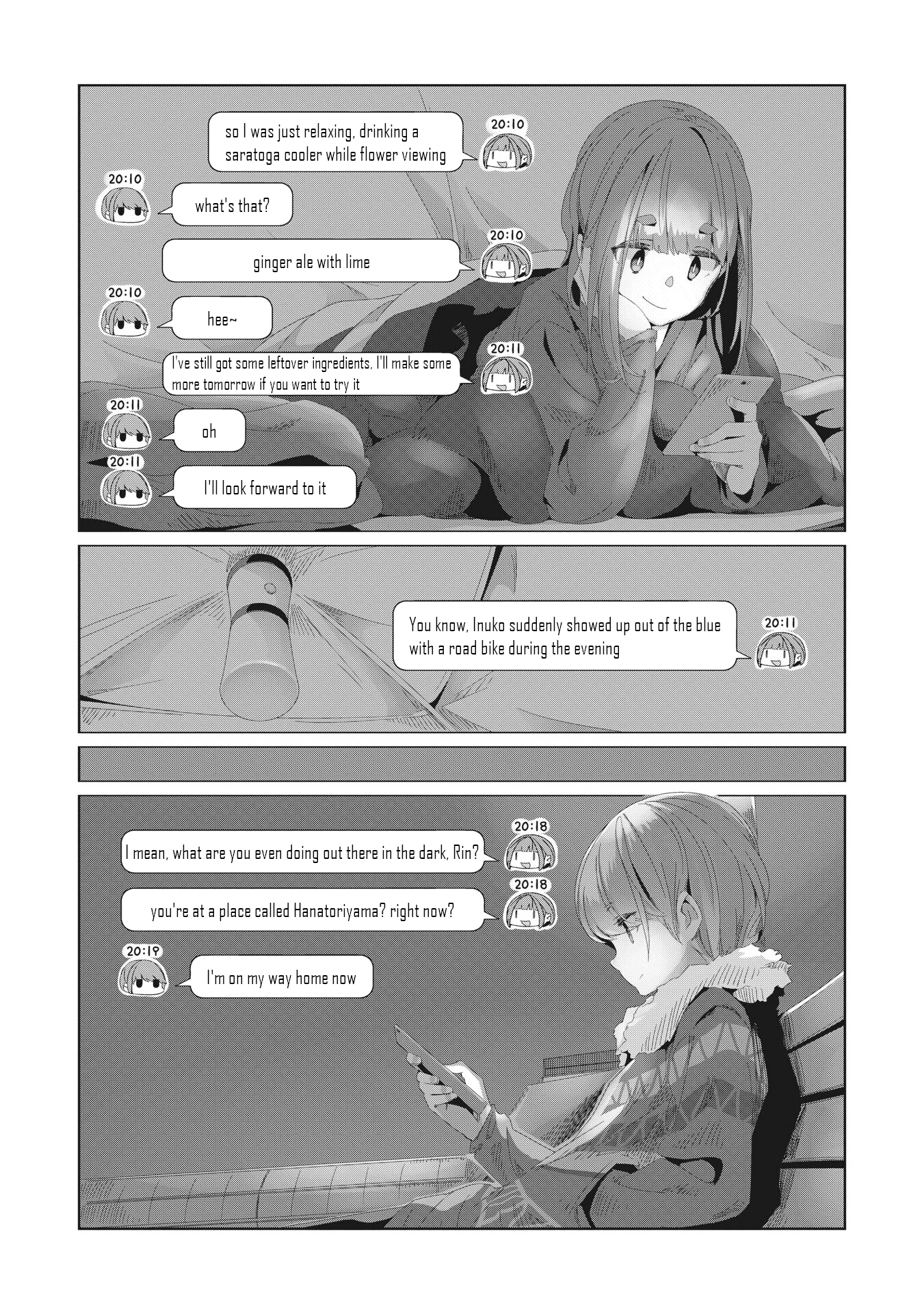 Read Laid-Back Camp EN Manga Online