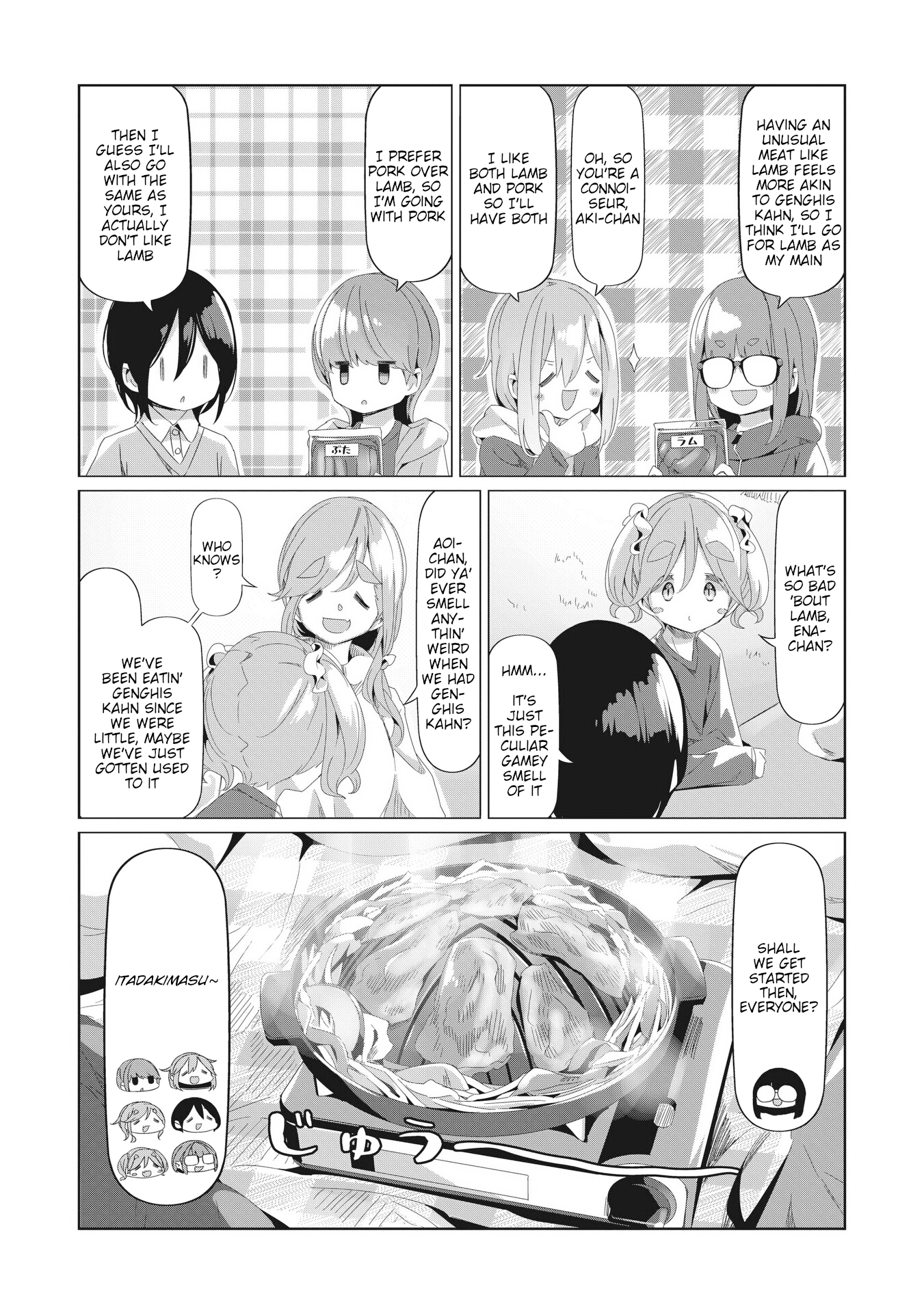 Read Laid-Back Camp EN Manga Online