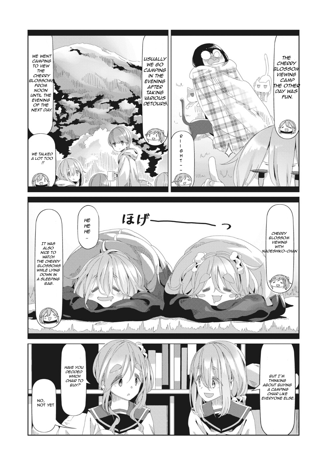 Read Laid-Back Camp EN Manga Online