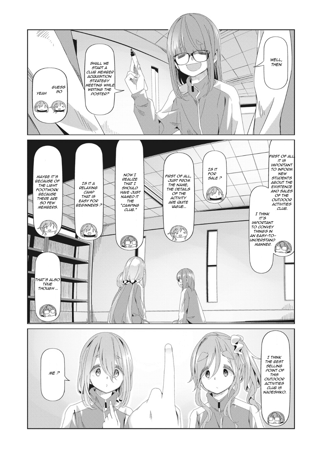 Read Laid-Back Camp EN Manga Online