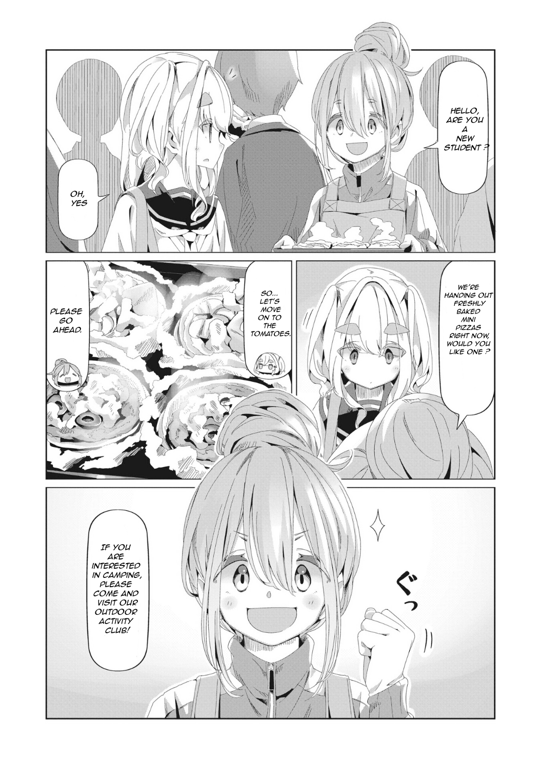 Read Laid-Back Camp EN Manga Online