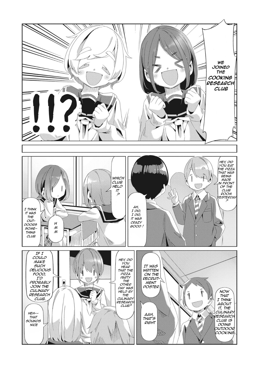 Read Laid-Back Camp EN Manga Online