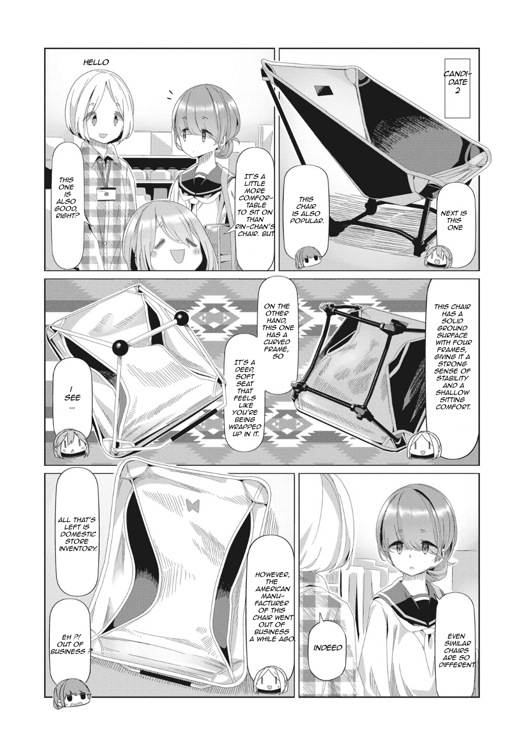 Read Laid-Back Camp EN Manga Online