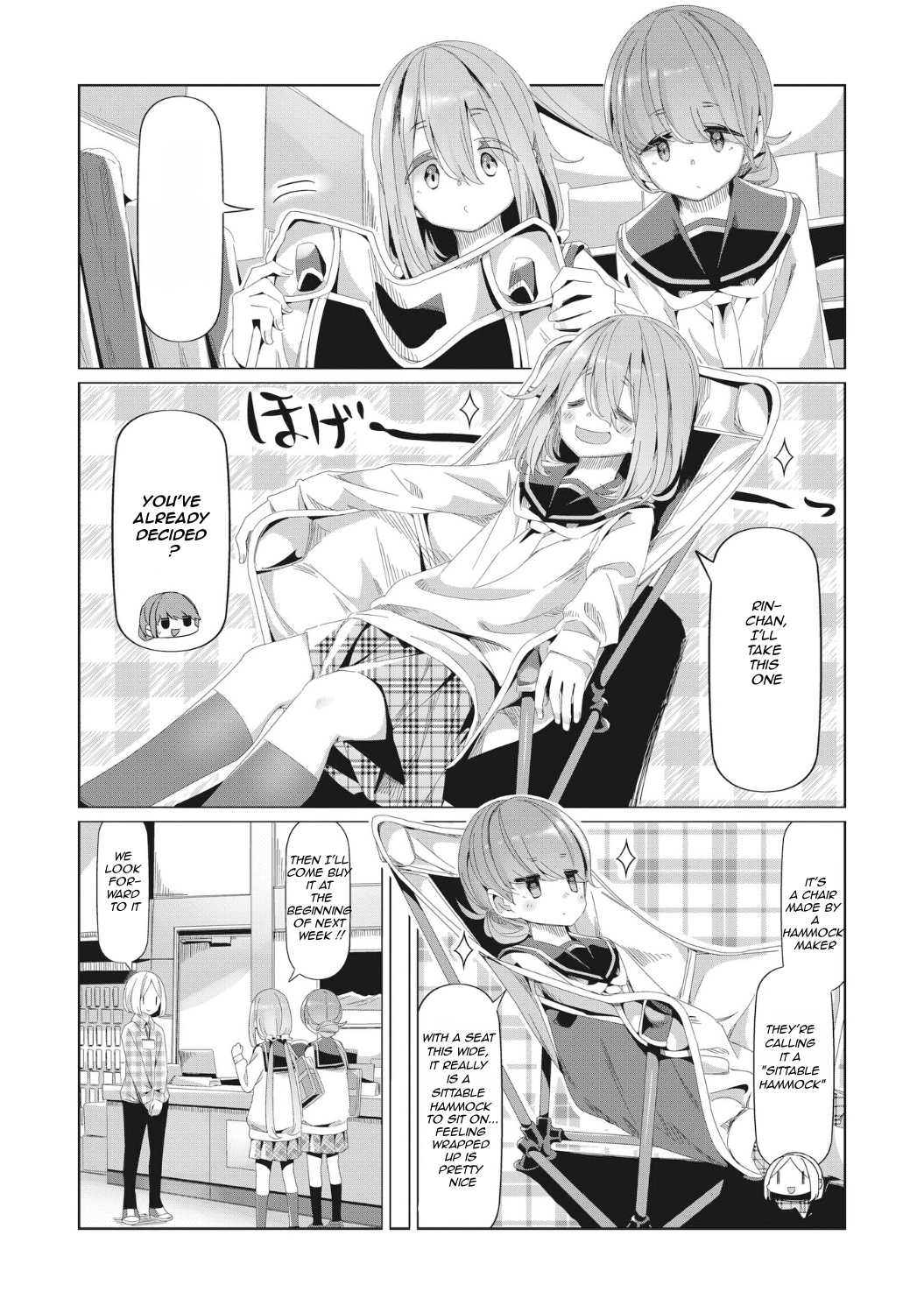 Read Laid-Back Camp EN Manga Online