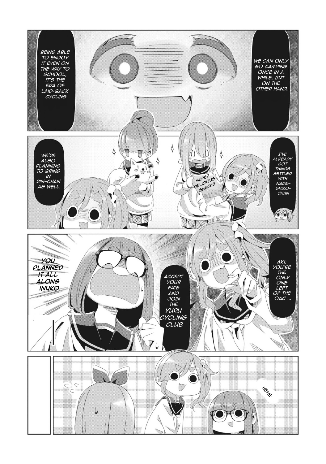 Read Laid-Back Camp EN Manga Online