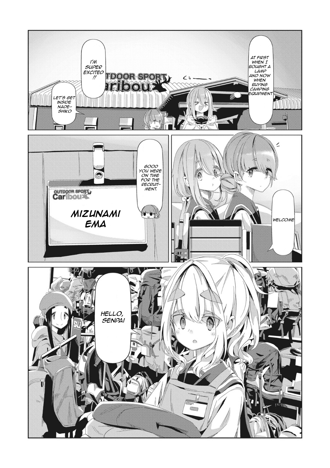 Read Laid-Back Camp EN Manga Online