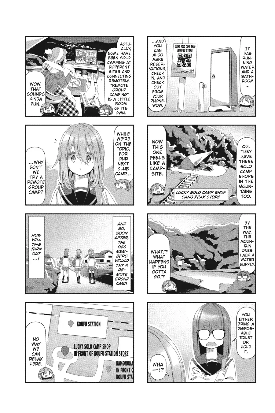 Read Laid-Back Camp EN Manga Online