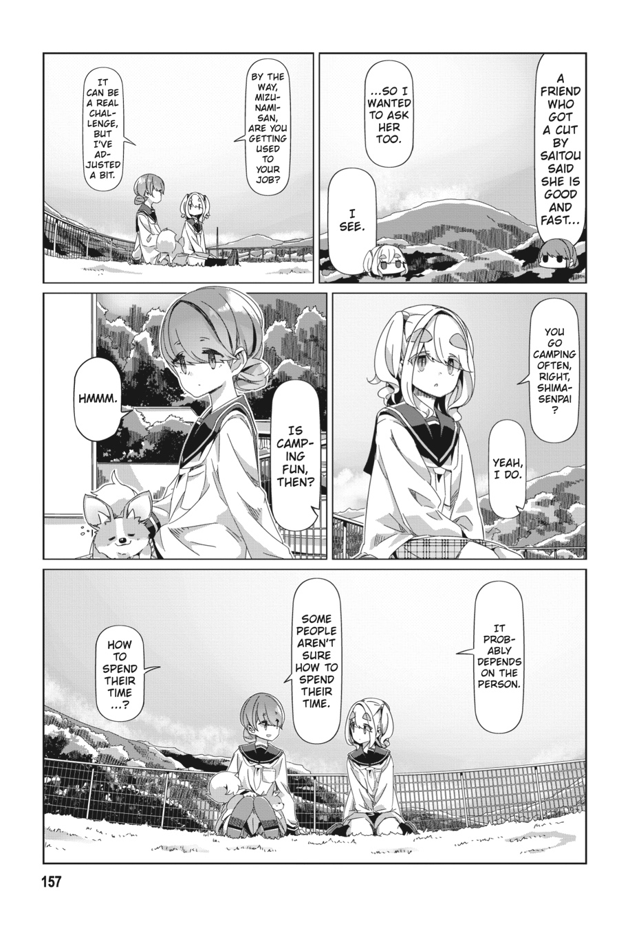 Read Laid-Back Camp EN Manga Online