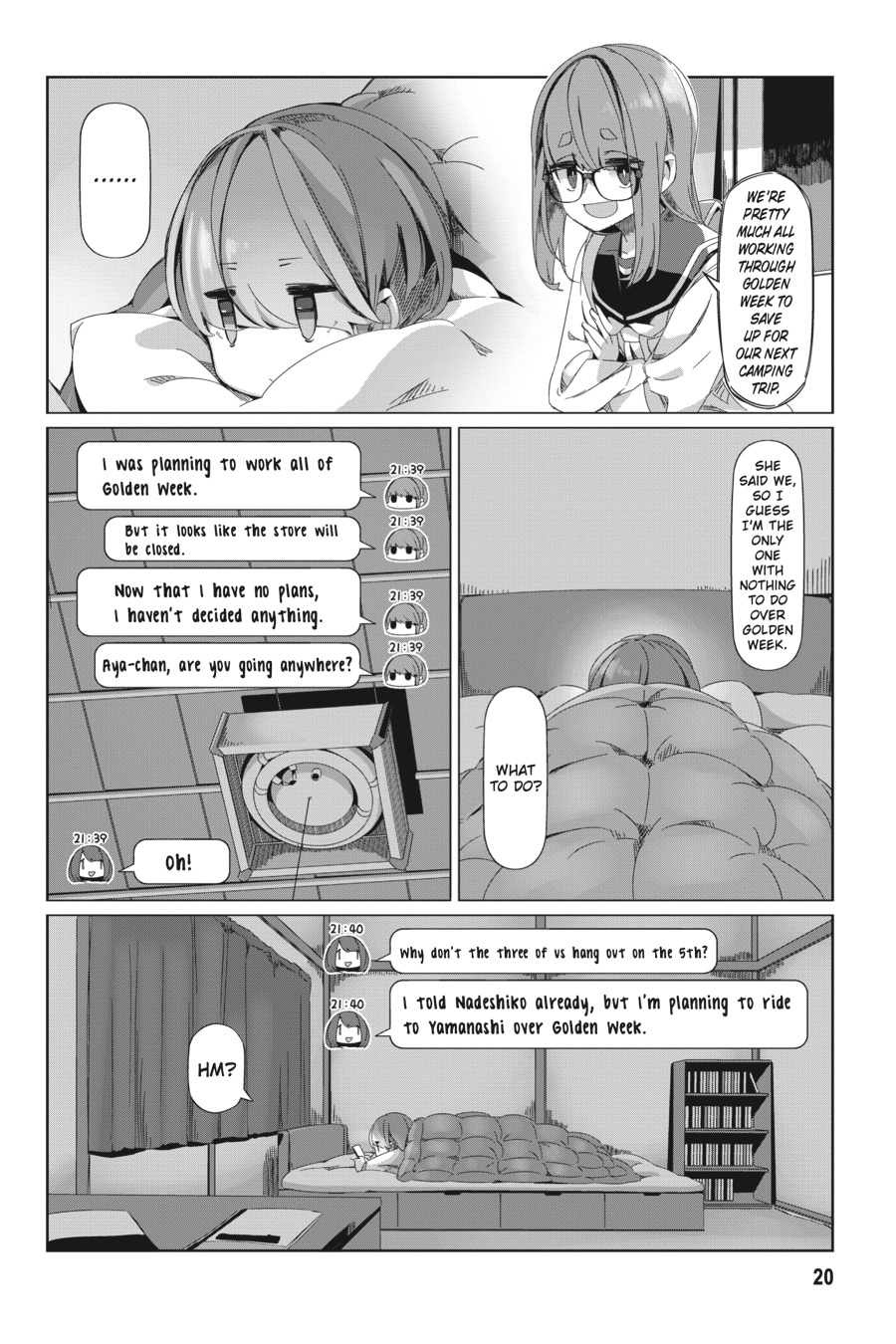 Read Laid-Back Camp EN Manga Online