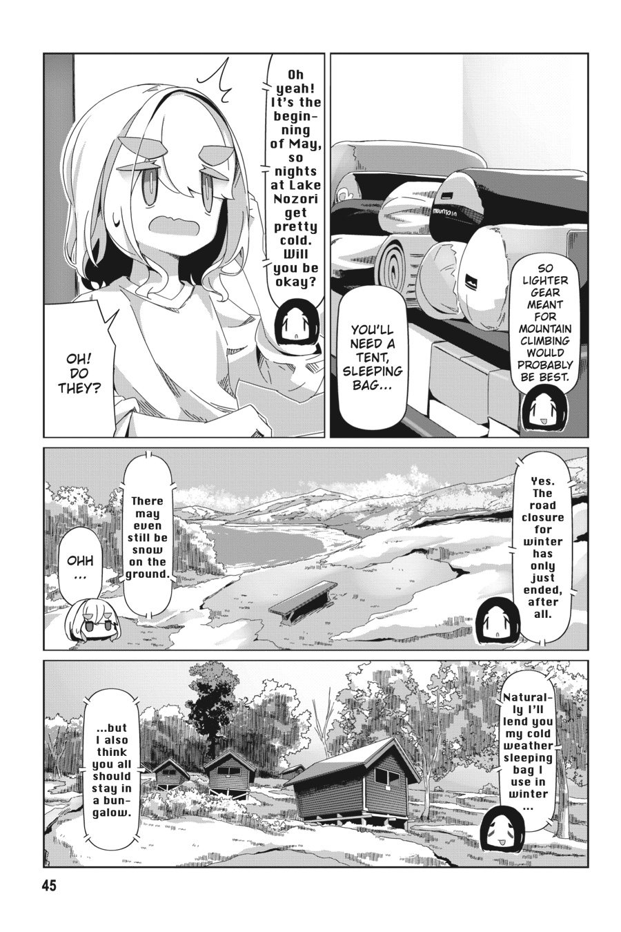 Read Laid-Back Camp EN Manga Online