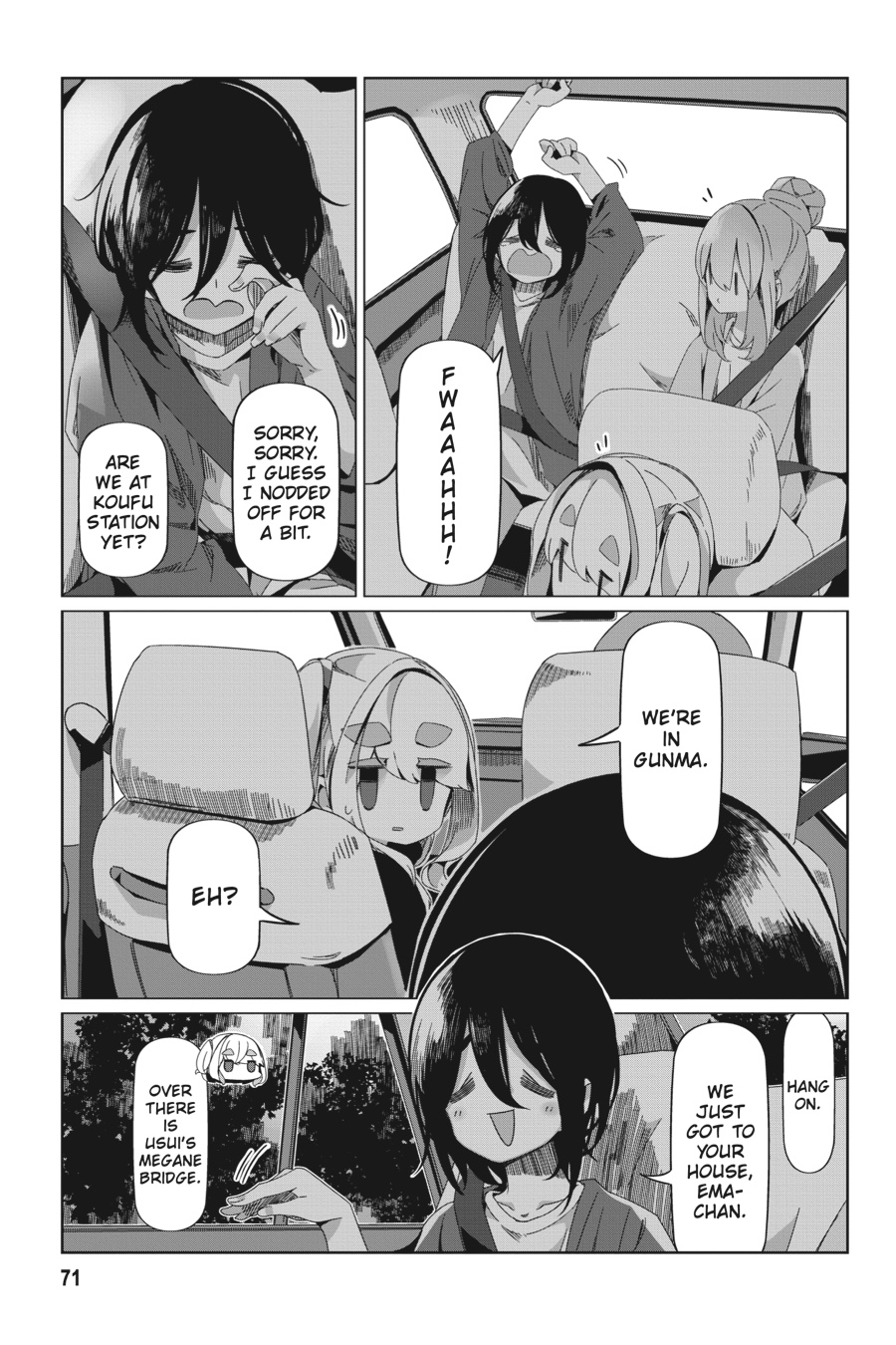 Read Laid-Back Camp EN Manga Online