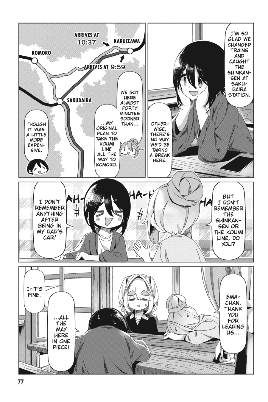 Read Laid-Back Camp EN Manga Online