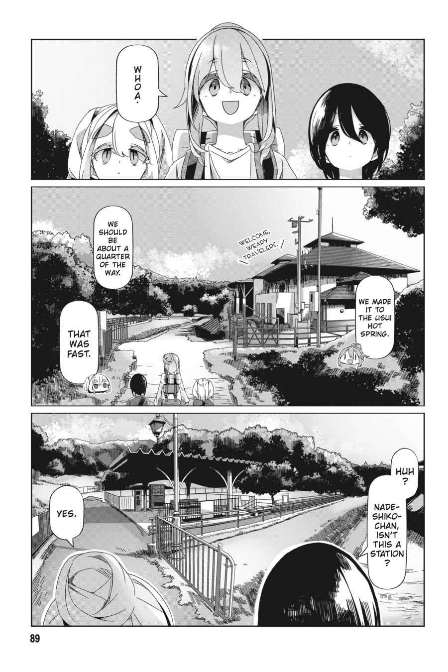 Read Laid-Back Camp EN Manga Online