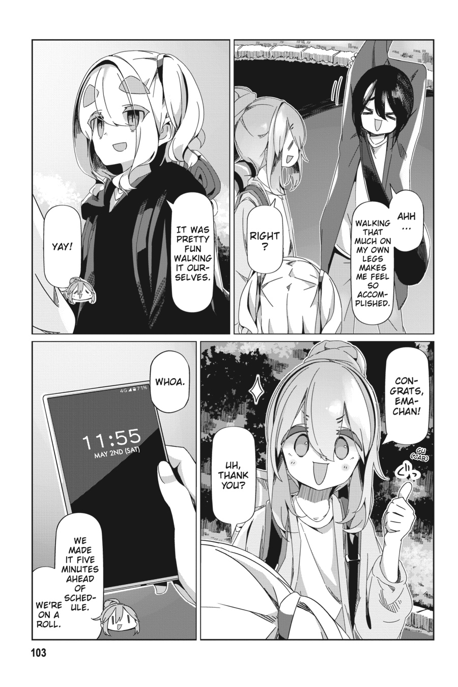 Read Laid-Back Camp EN Manga Online