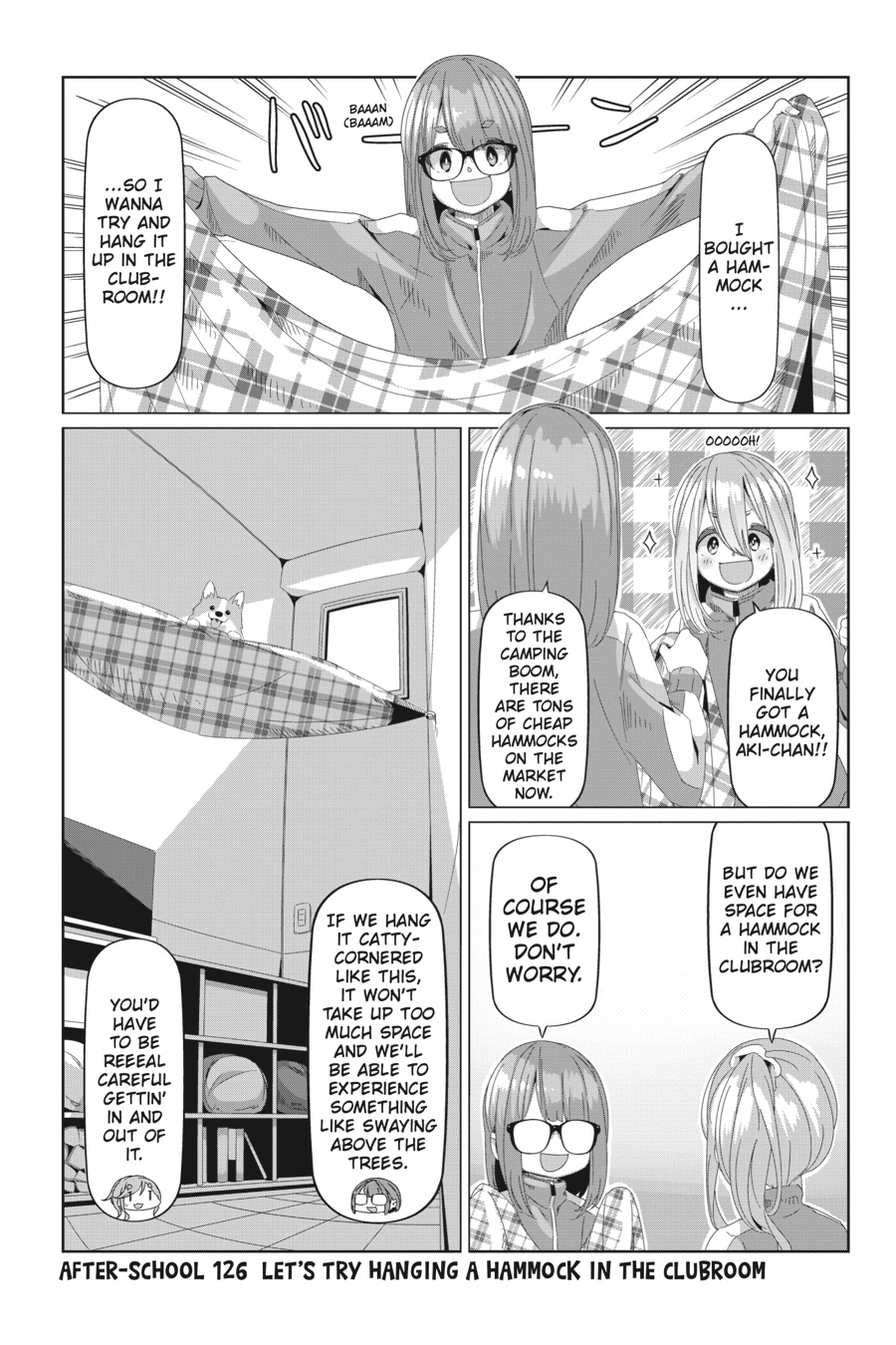 Read Laid-Back Camp EN Manga Online