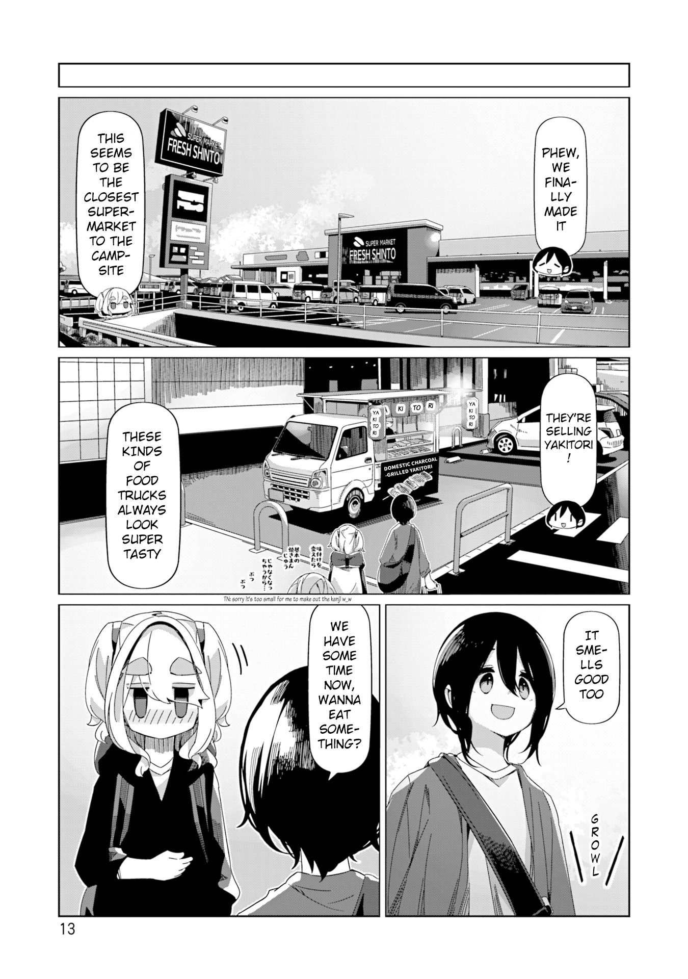 Read Laid-Back Camp EN Manga Online