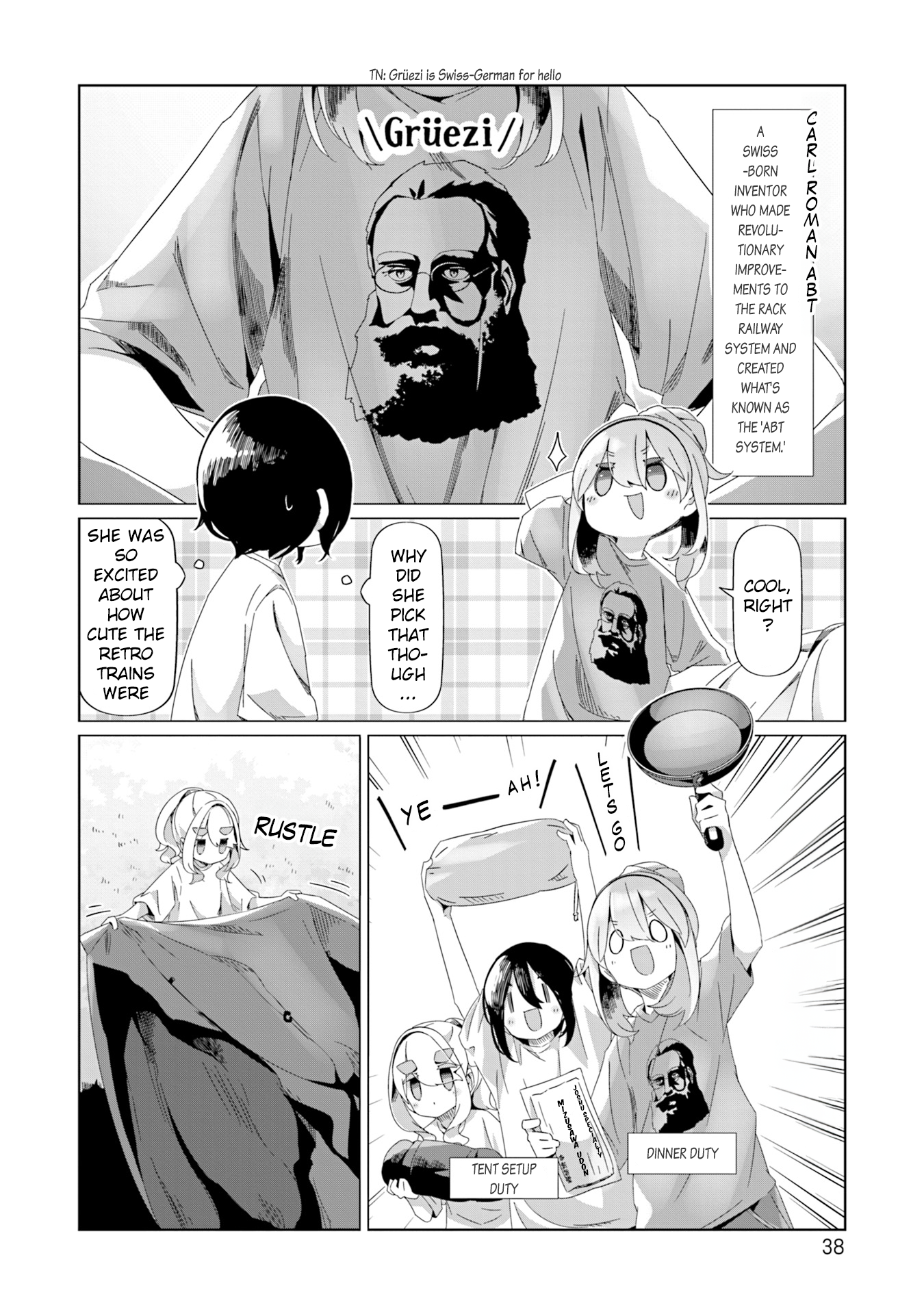 Read Laid-Back Camp EN Manga Online