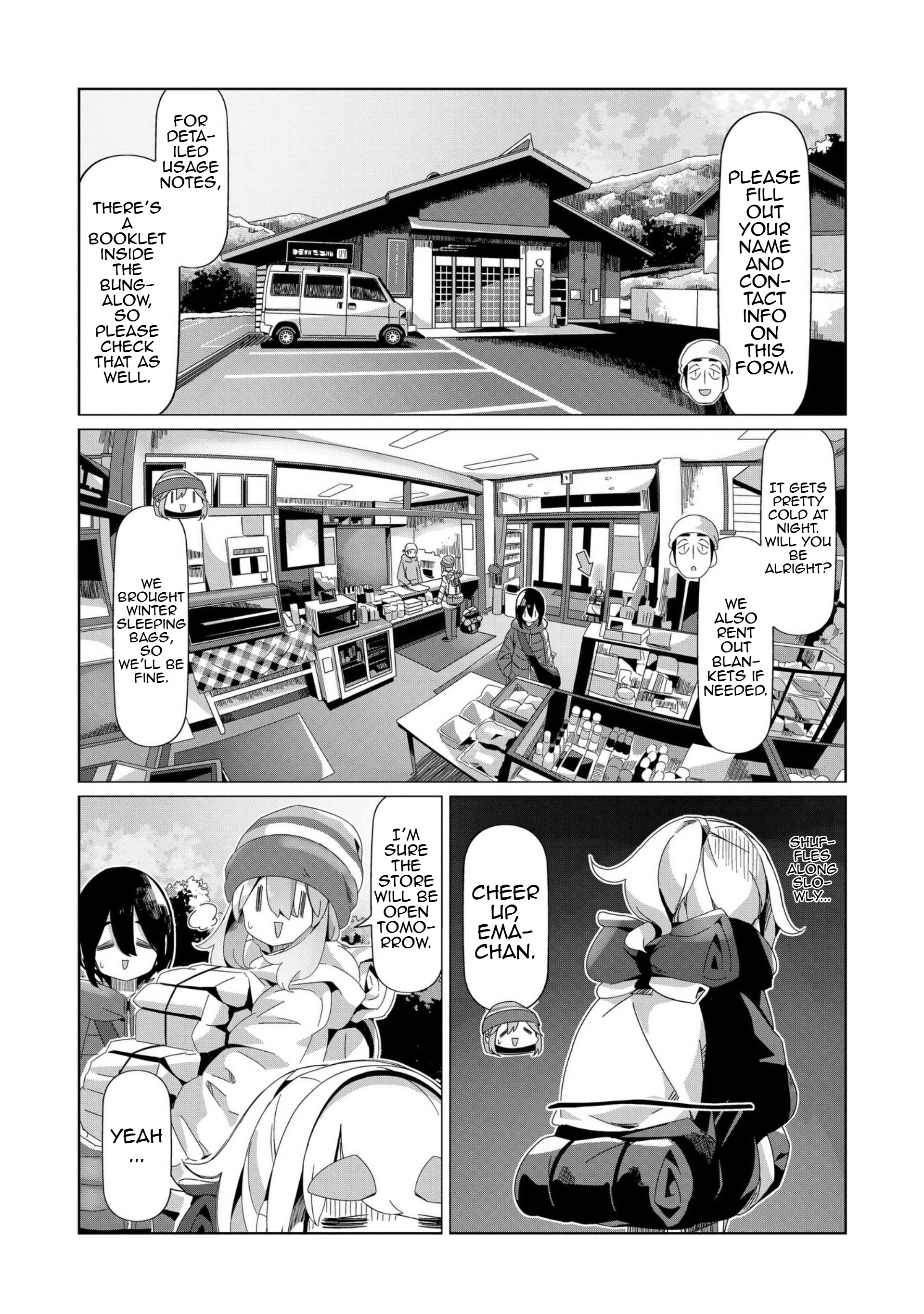 Read Laid-Back Camp EN Manga Online