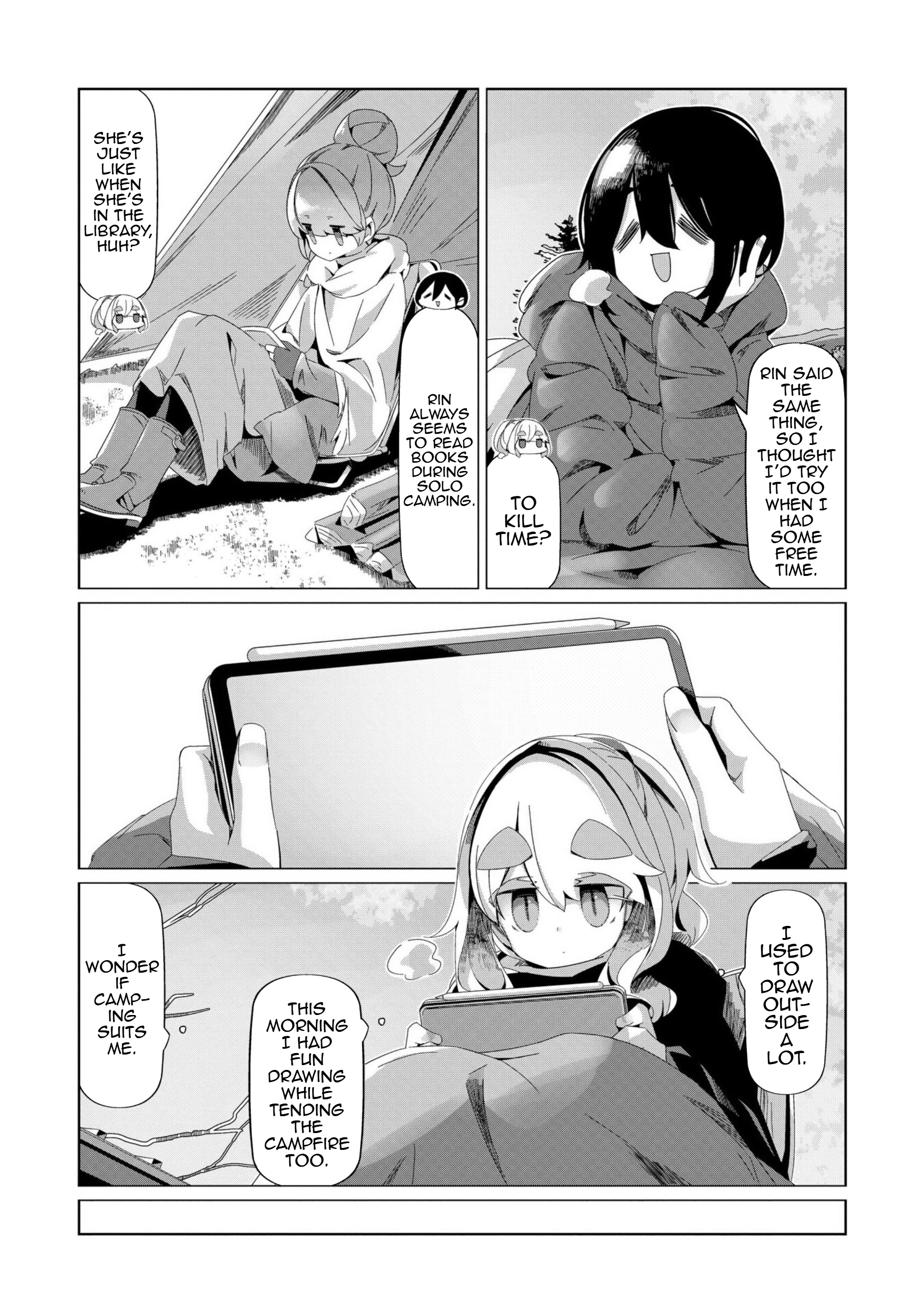 Read Laid-Back Camp EN Manga Online