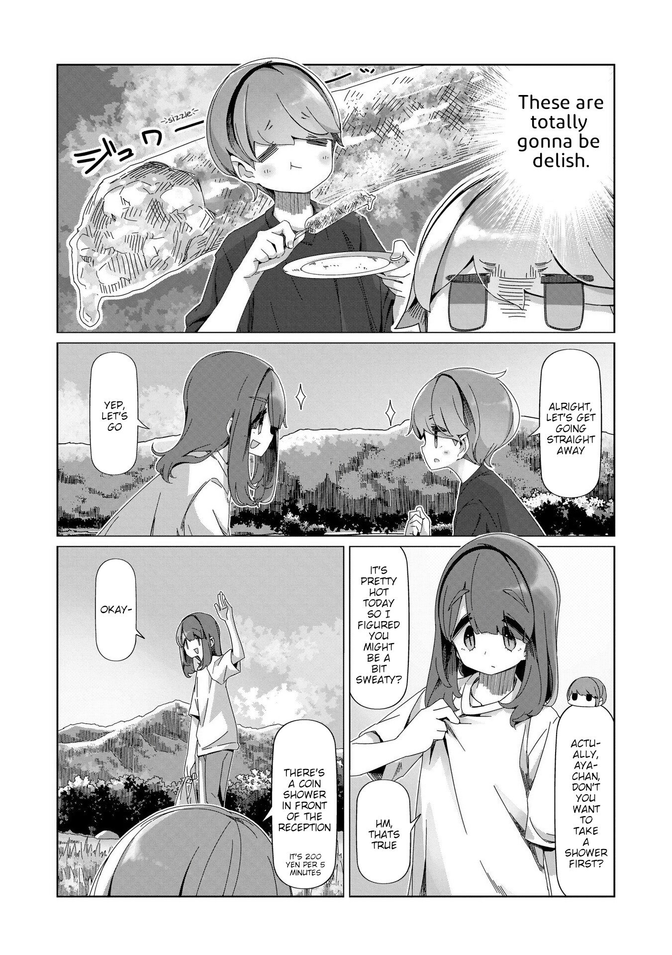 Read Laid-Back Camp EN Manga Online